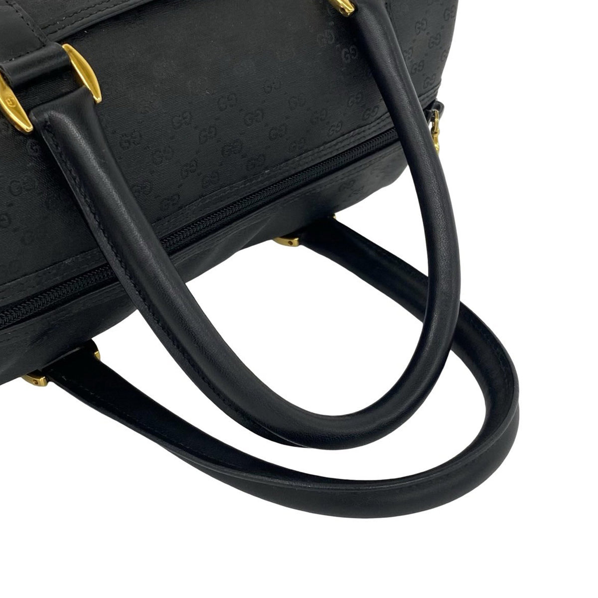 Gucci Micro GG Canvas Boston Bag