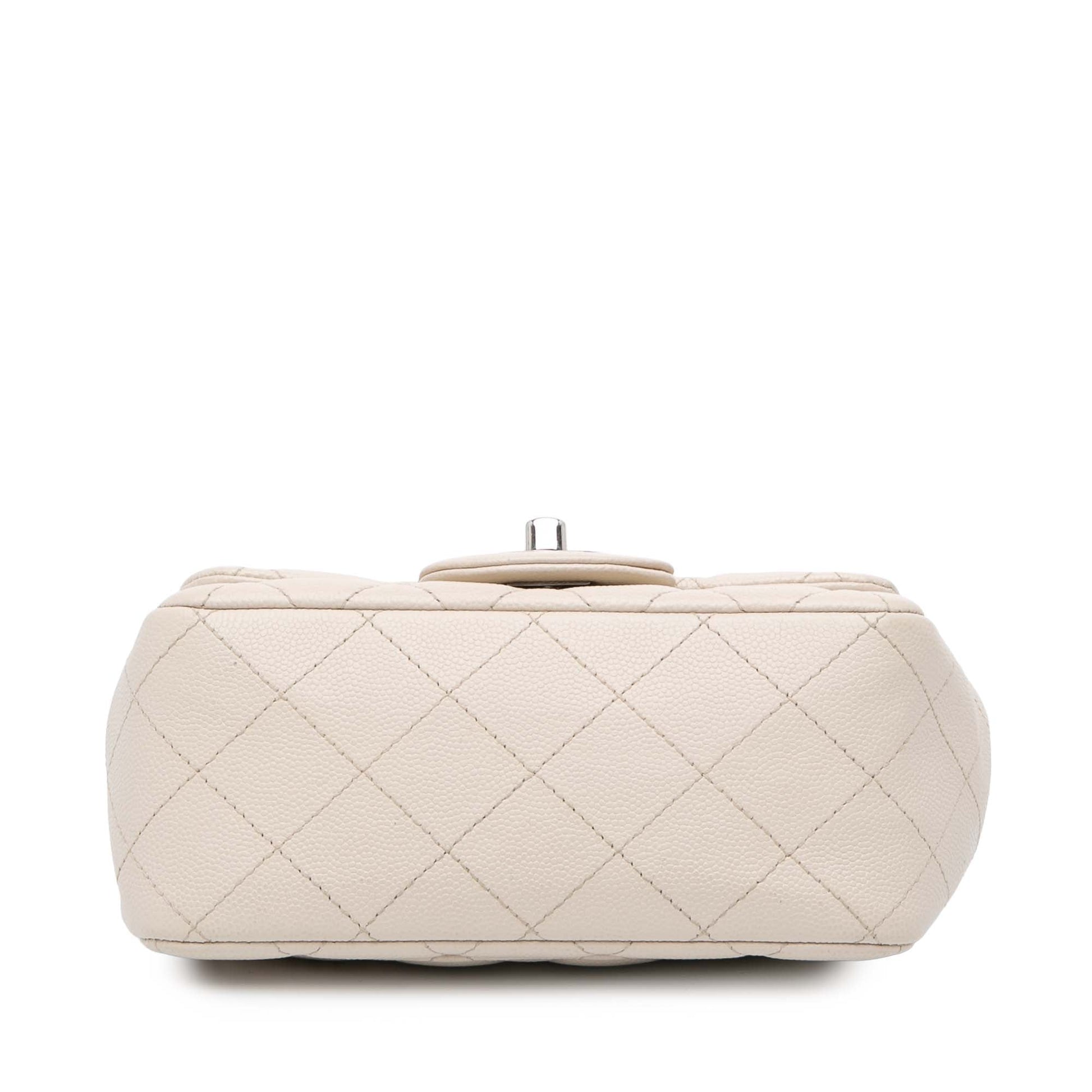 Chanel Mini Square Classic Caviar Single Flap