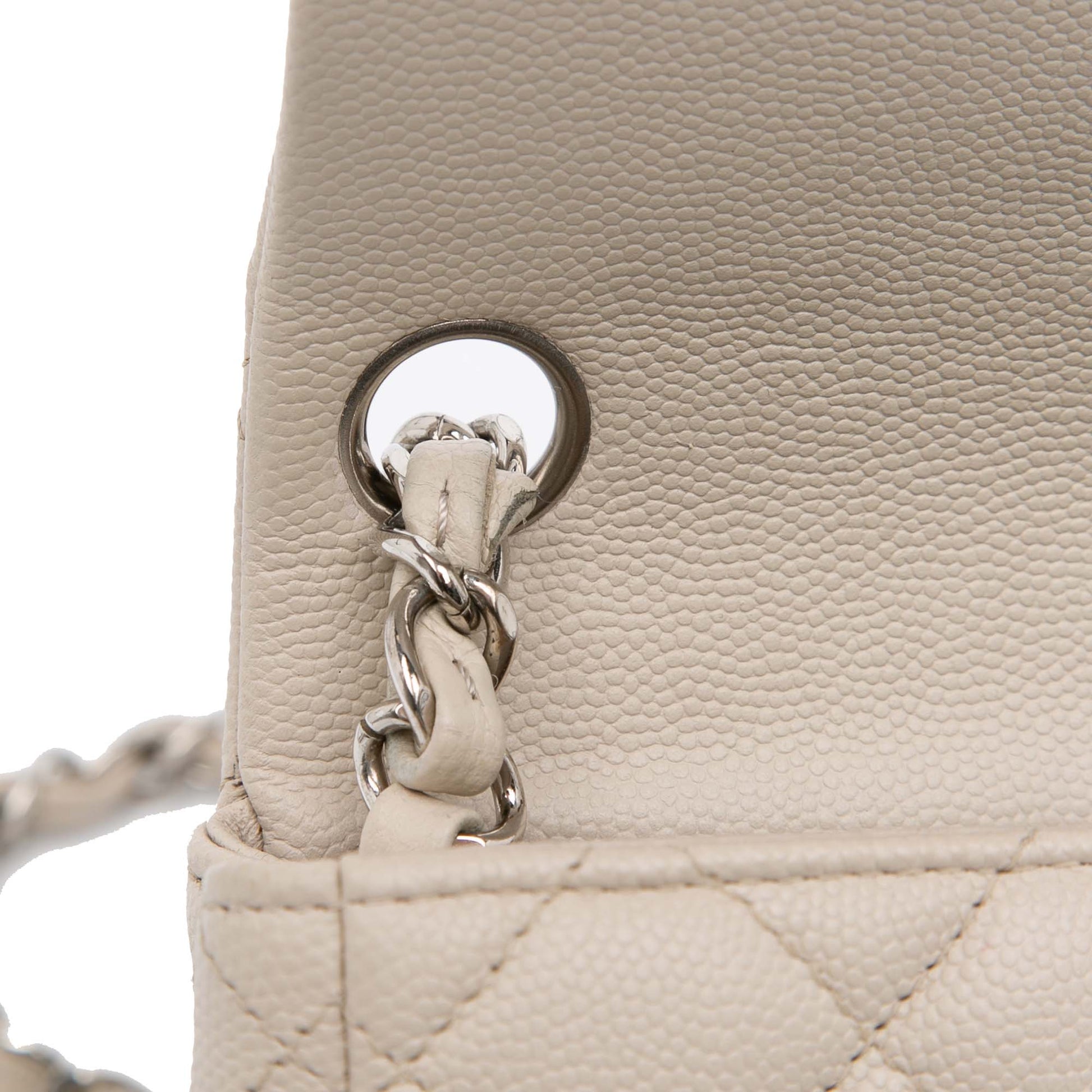 Chanel Mini Square Classic Caviar Single Flap