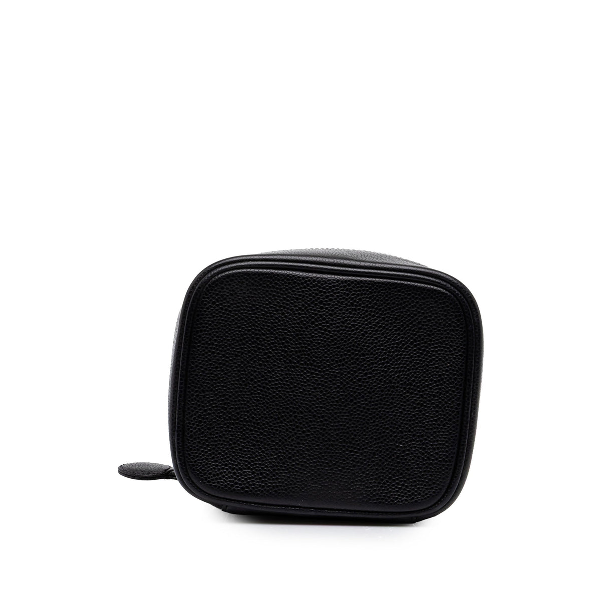 Chanel CC Caviar Vanity Bag — Black