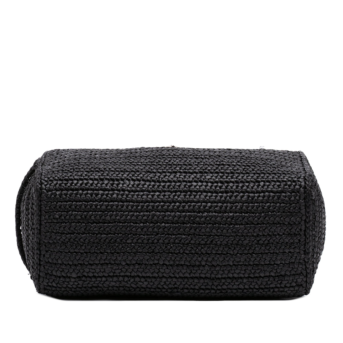 Prada Raffia Effect Crochet Crossbody