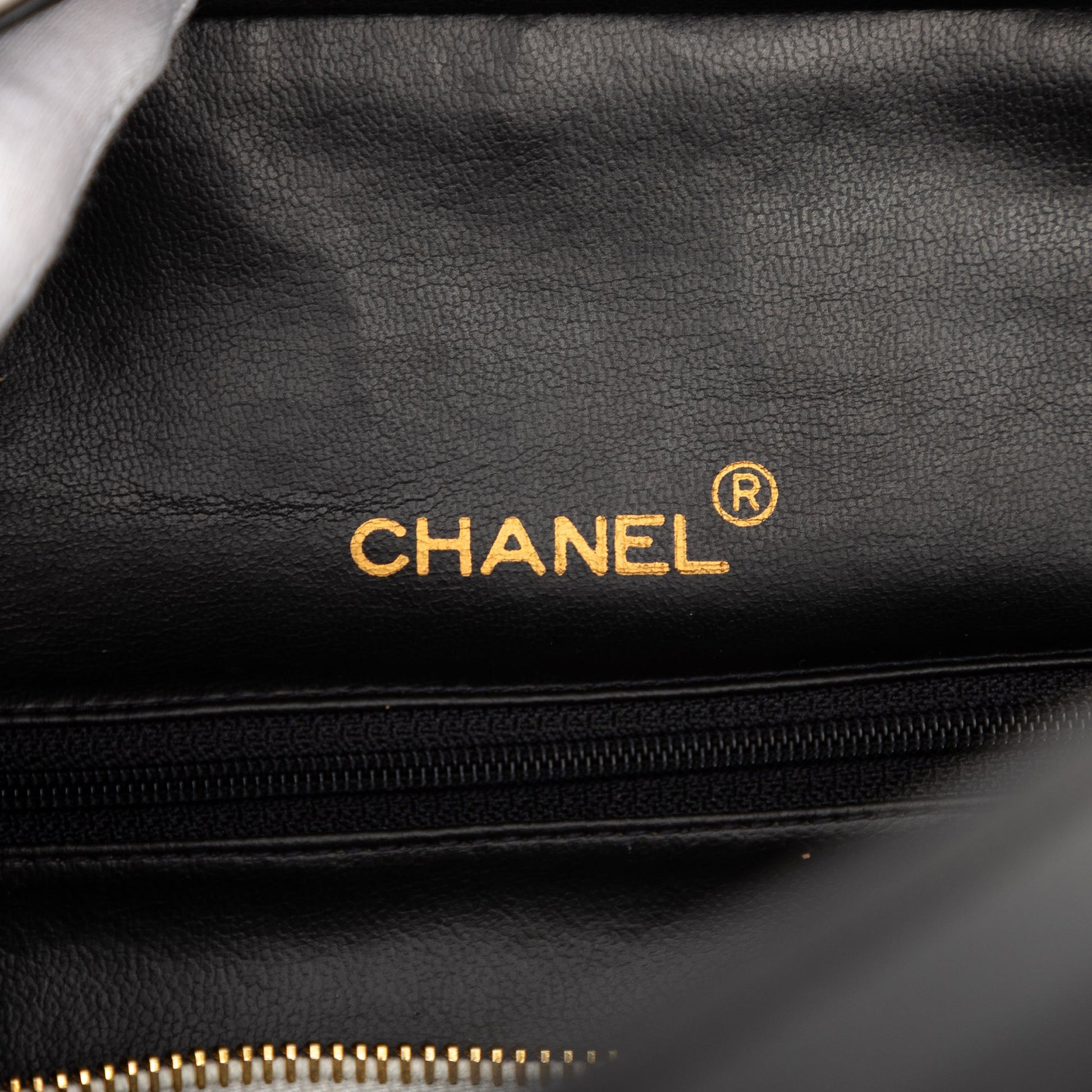 Chanel Quilted Calfskin Logo Bowler Weekend Bag