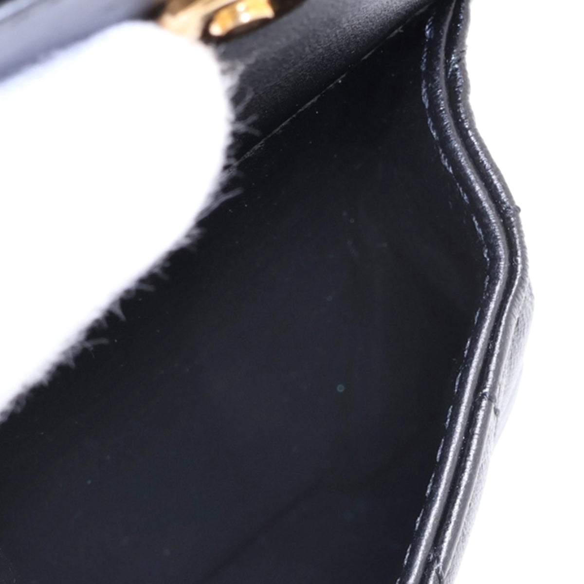 Dior Mini Lambskin Cannage D Dream Bag — Black