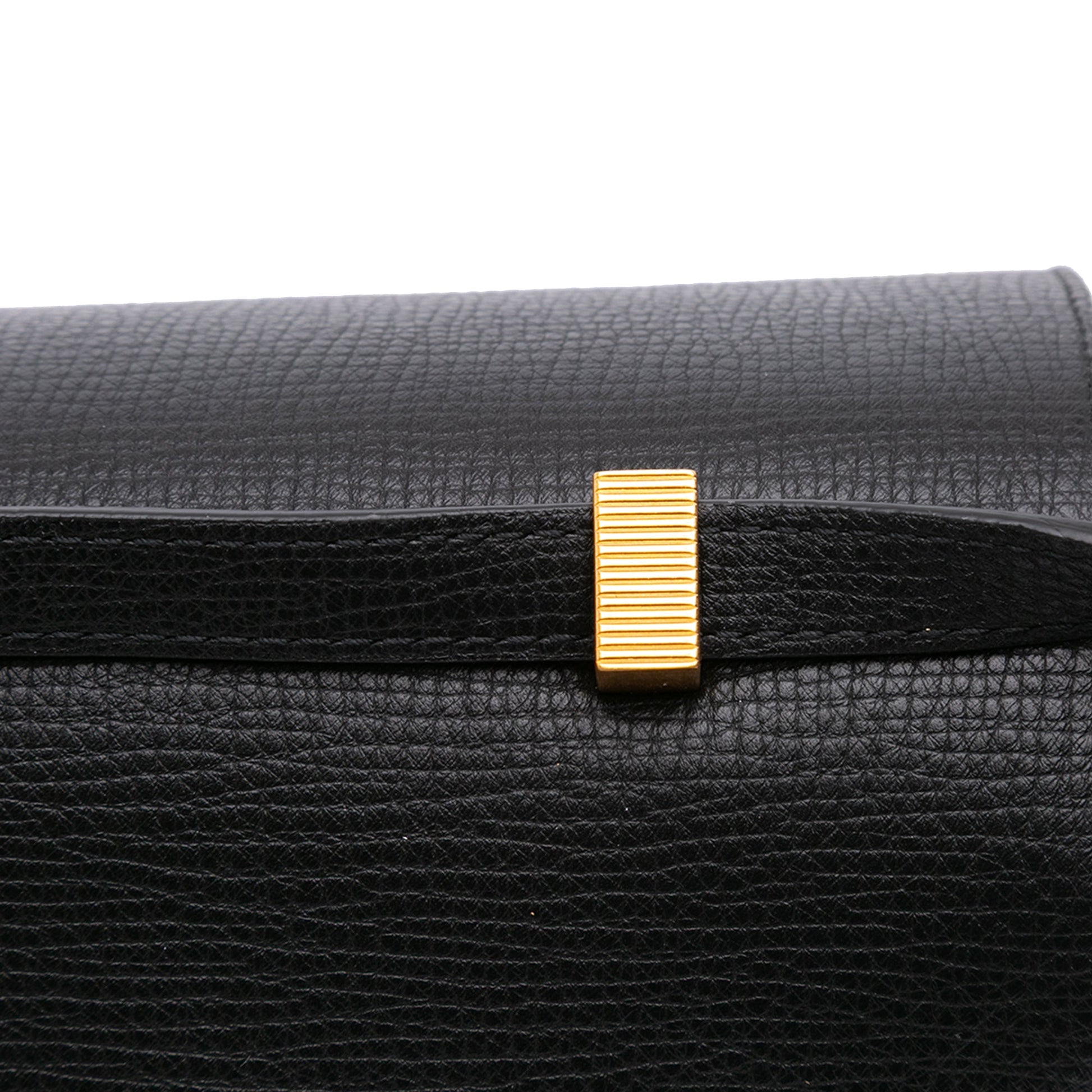 Bottega Veneta Grained Calfskin BV Angle Shoulder Bag