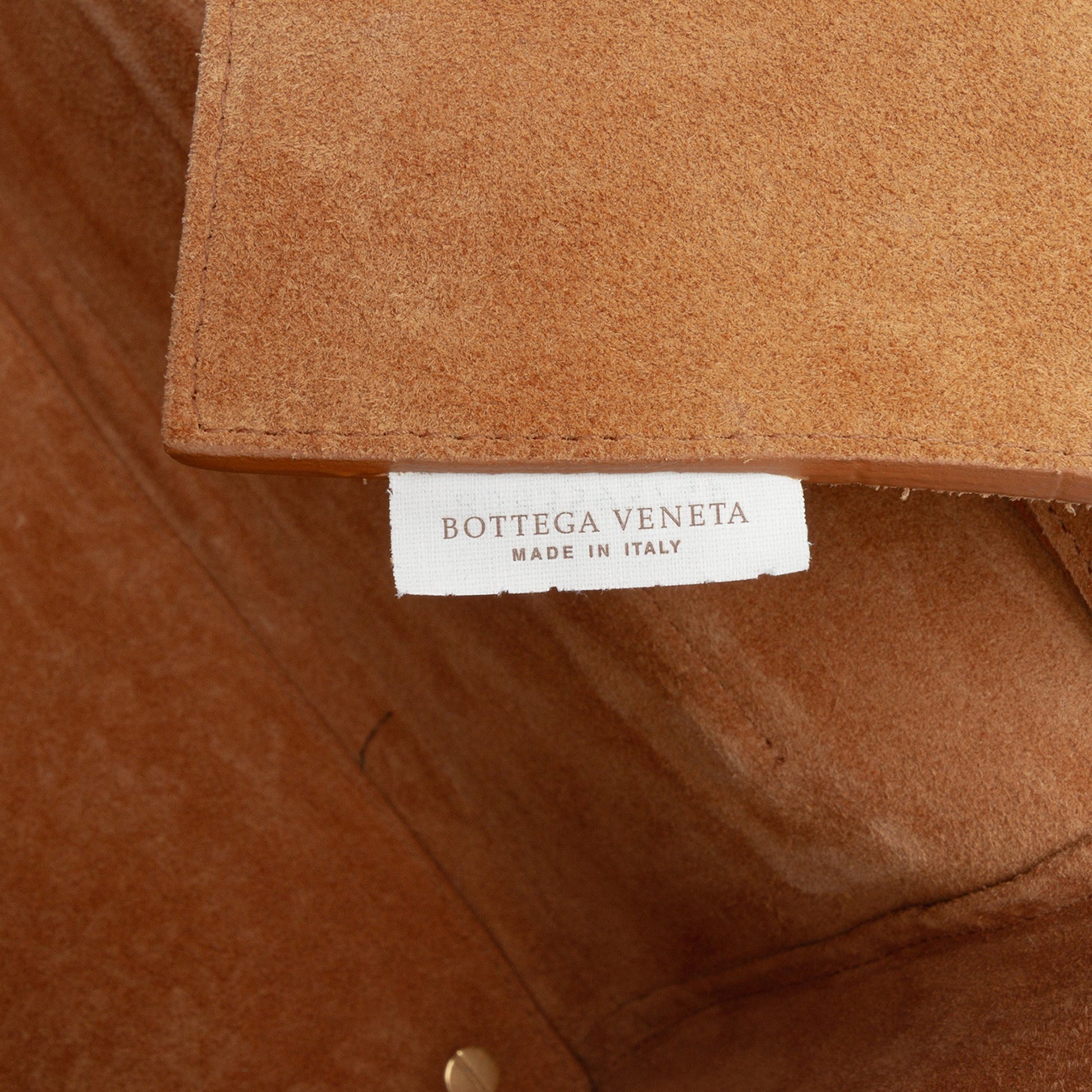 Bottega Veneta Grained Calfskin BV Angle Shoulder Bag