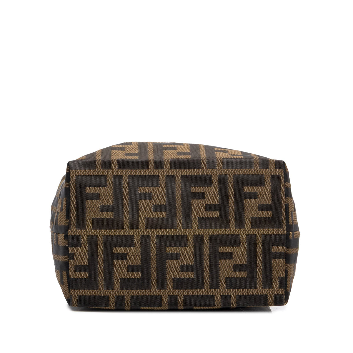 Fendi Mini Zucca Canvas Tote — Brown