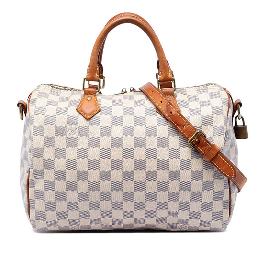Louis Vuitton Damier Azur Speedy Bandouliere 30