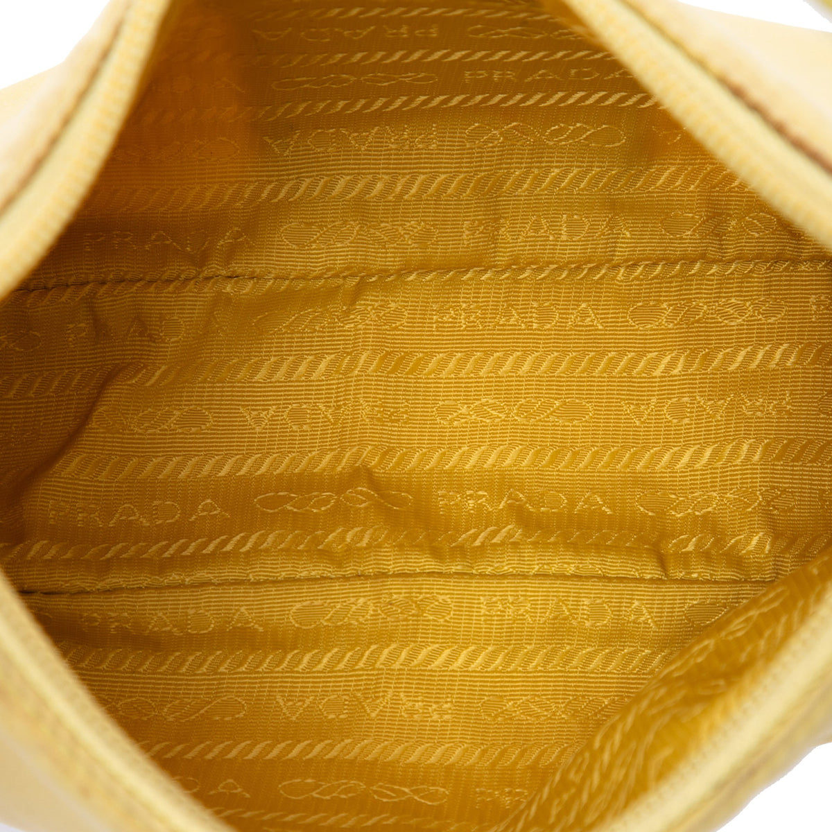 Prada Mini Tessuto Re Edition 2000 Shoulder Bag — Yellow