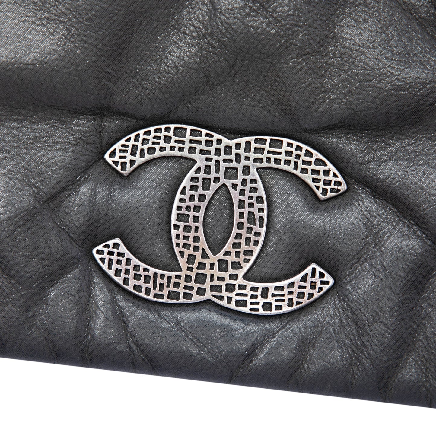 Chanel Iridescent Calfskin Glint Accordion Flap