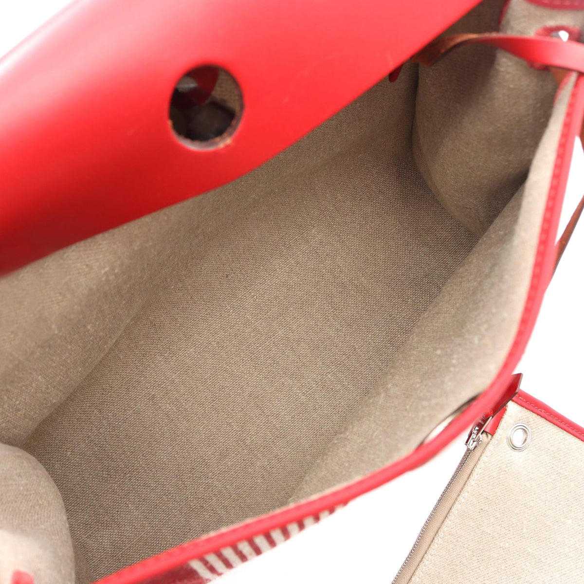 Hermès Toile H Vibration Herbag Zip 31