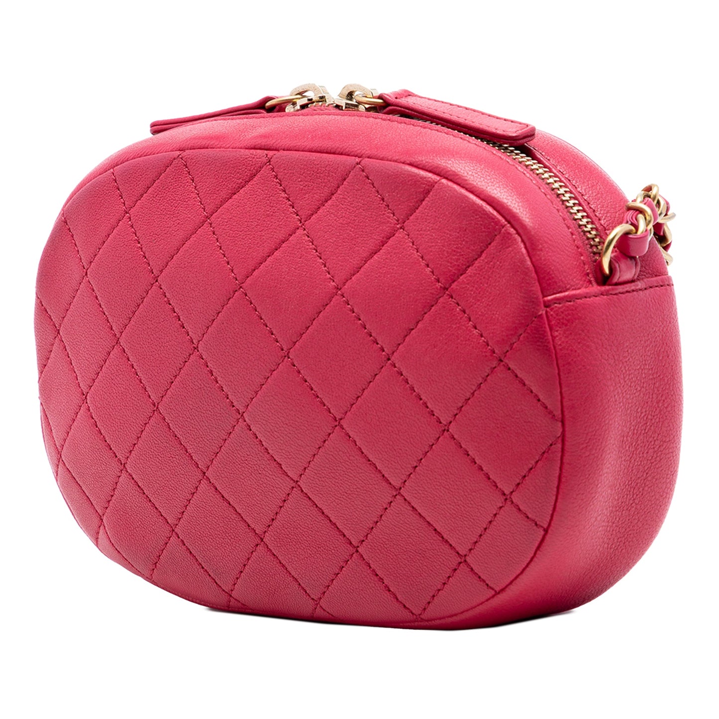 Chanel Lambskin Coco Midnight Camera Bag