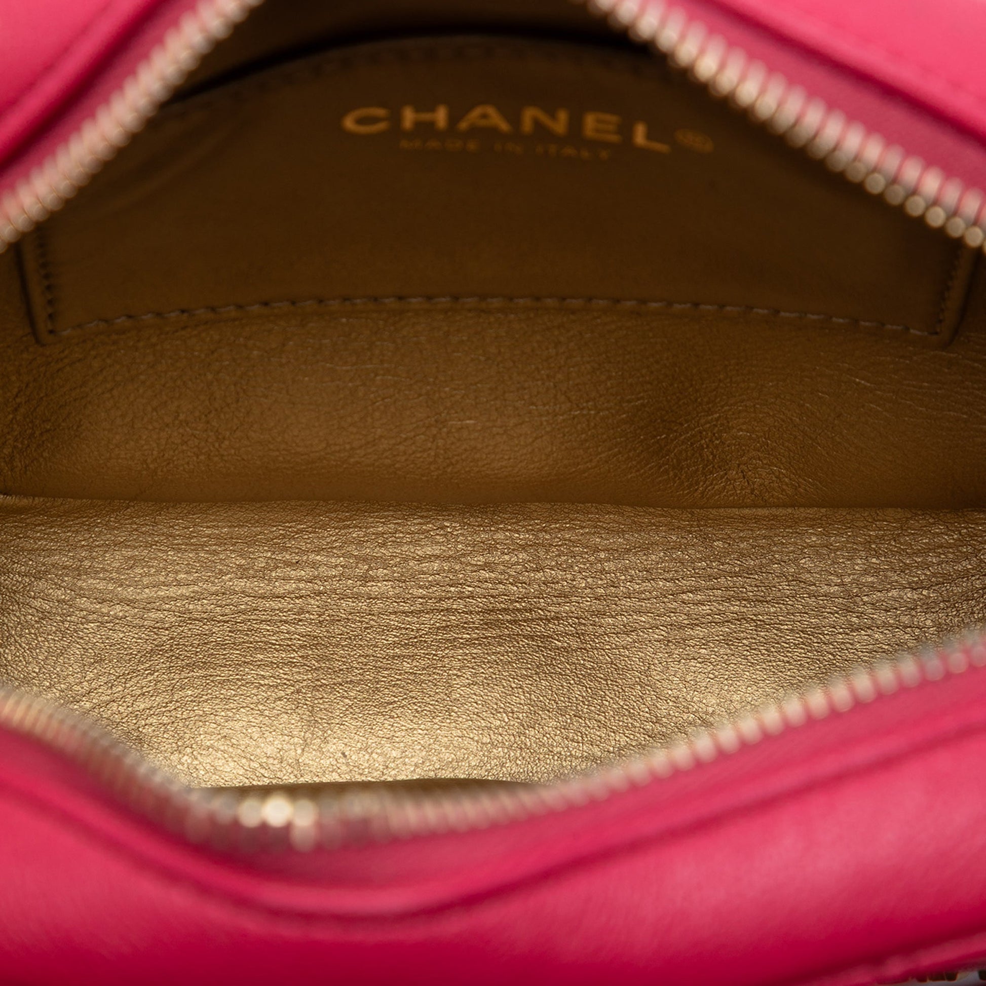 Chanel Lambskin Coco Midnight Camera Bag