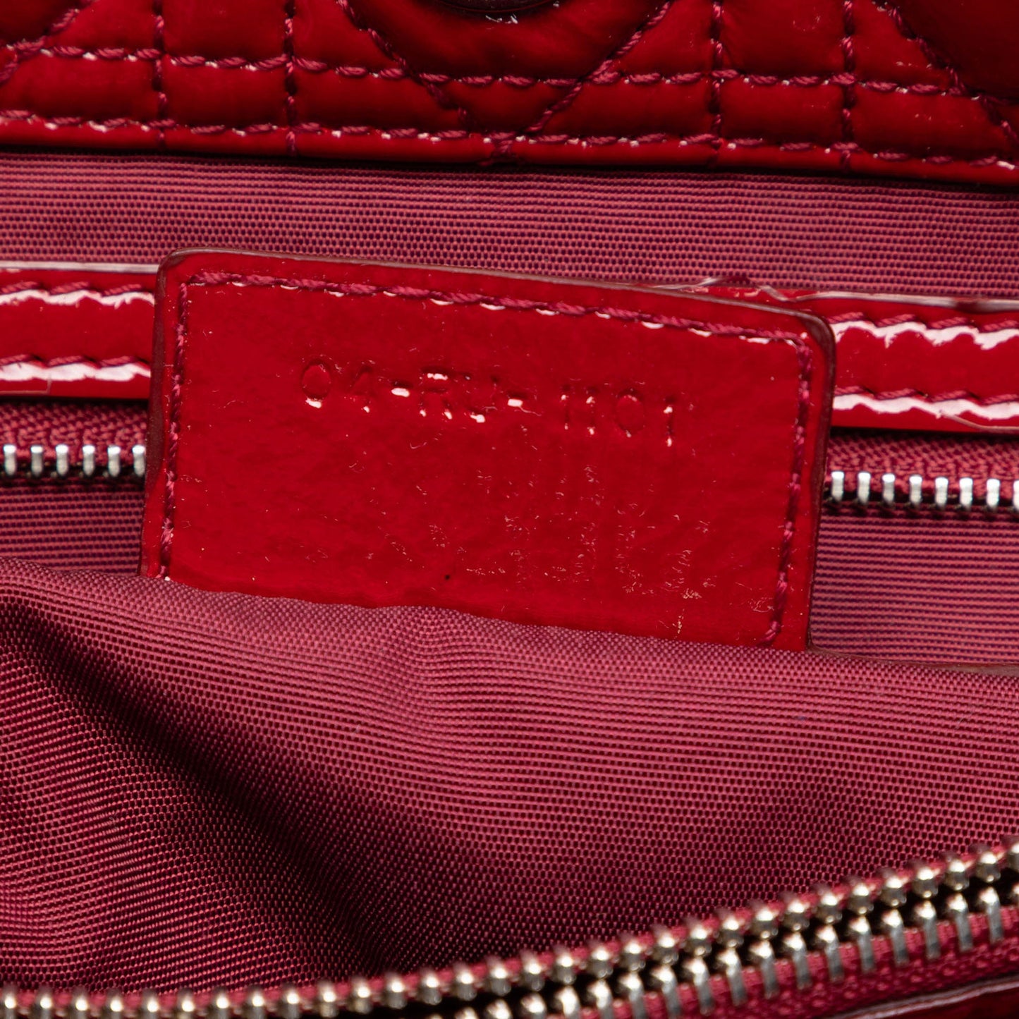 Dior Large Patent Cannage Soft Zipped Lady Dior Shopping Tote