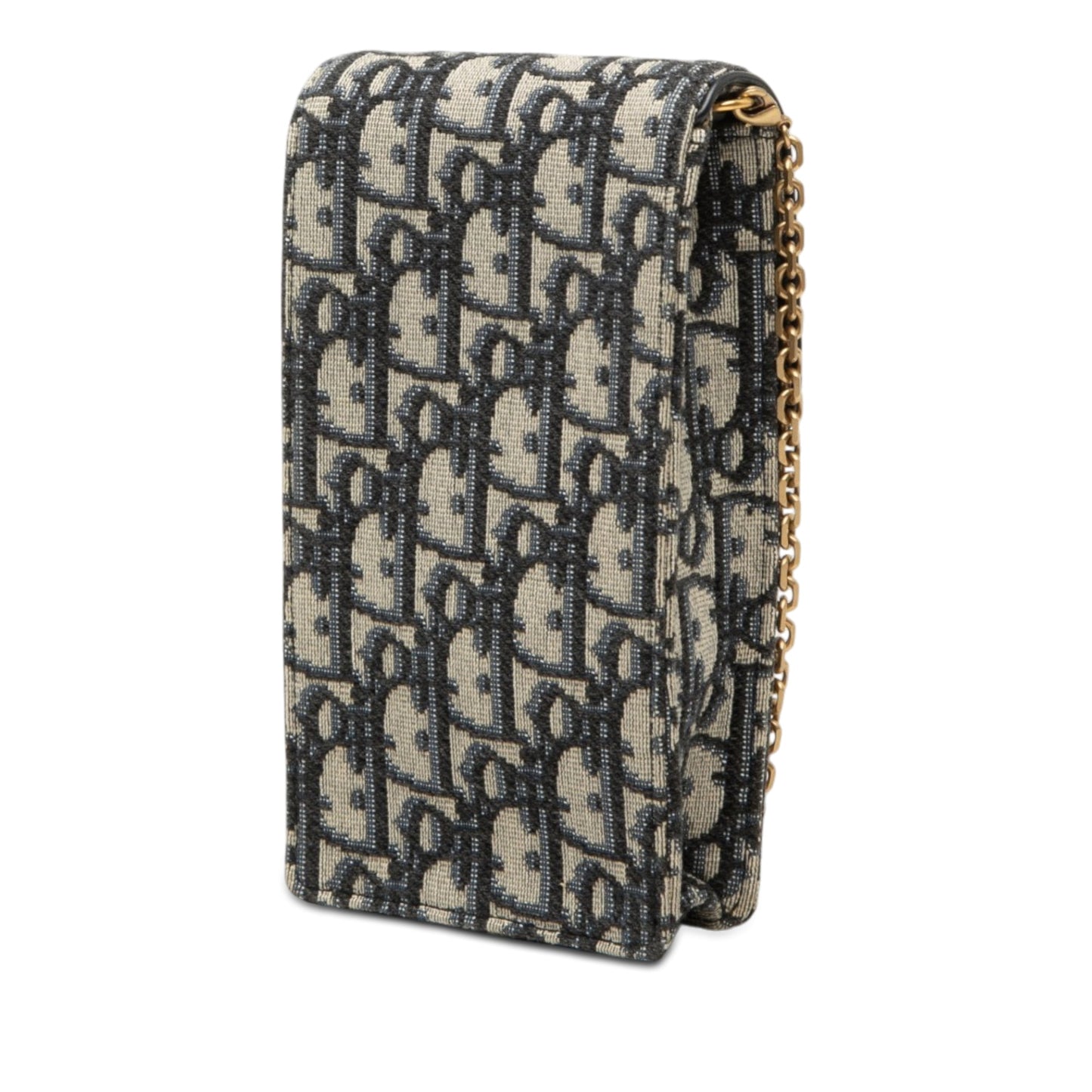 Dior Oblique Canvas Vertical Saddle Pouch