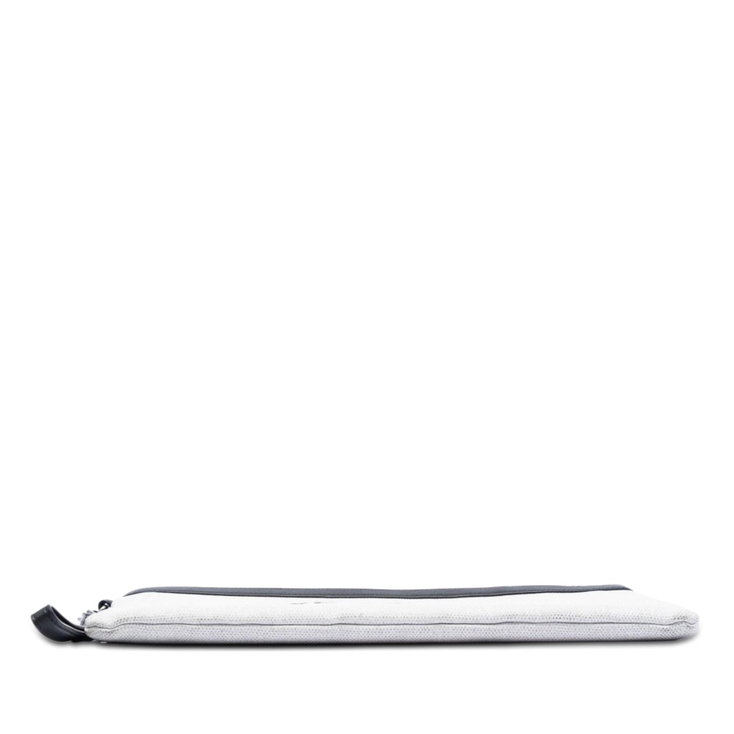 Saint Laurent Canvas Rive Gauche Wristlet Clutch