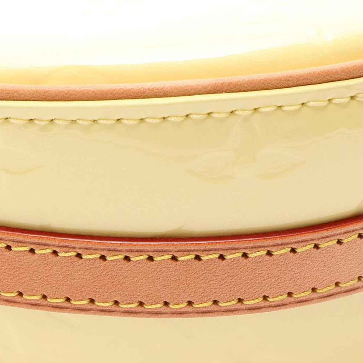 Louis Vuitton Monogram Vernis Croissant PM — Yellow