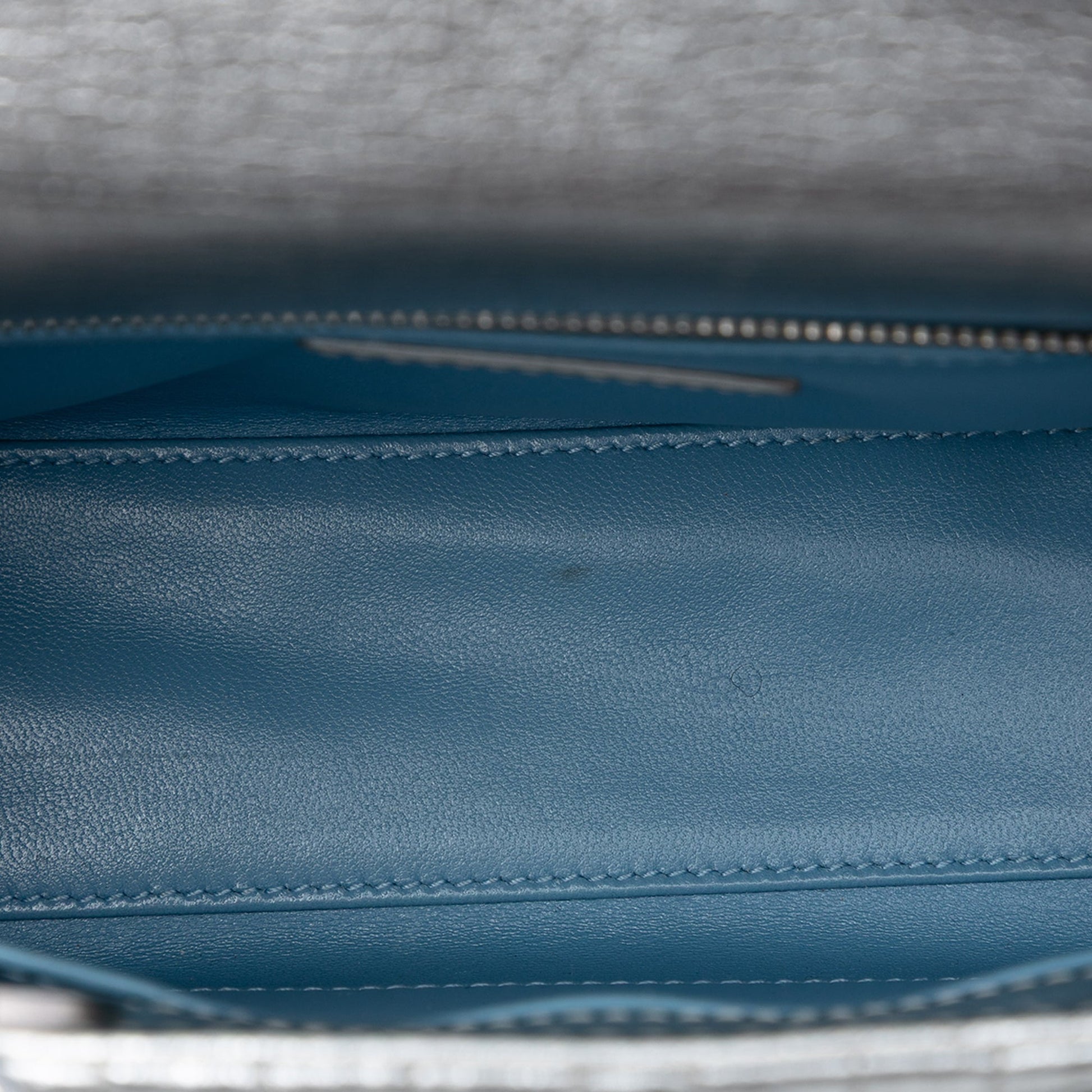 Small Metallic Grained Calfskin Cannage My ABCDior Lady Dior