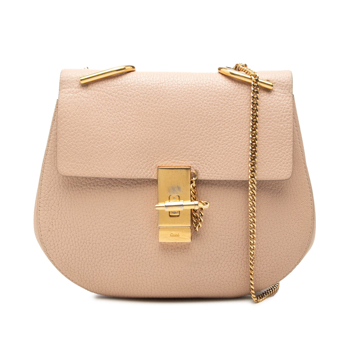 Chloé Small Leather Drew Crossbody