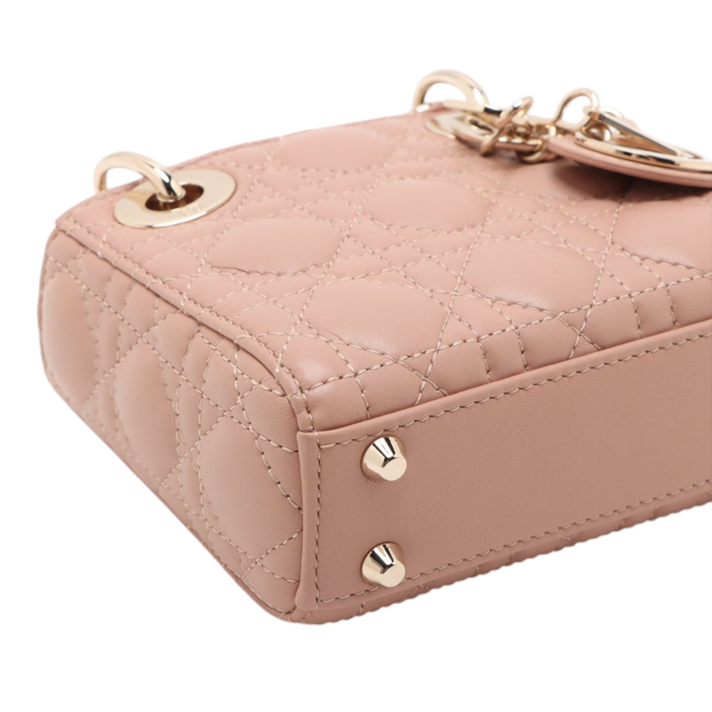 Dior Micro Lambskin Cannage Lady Dior