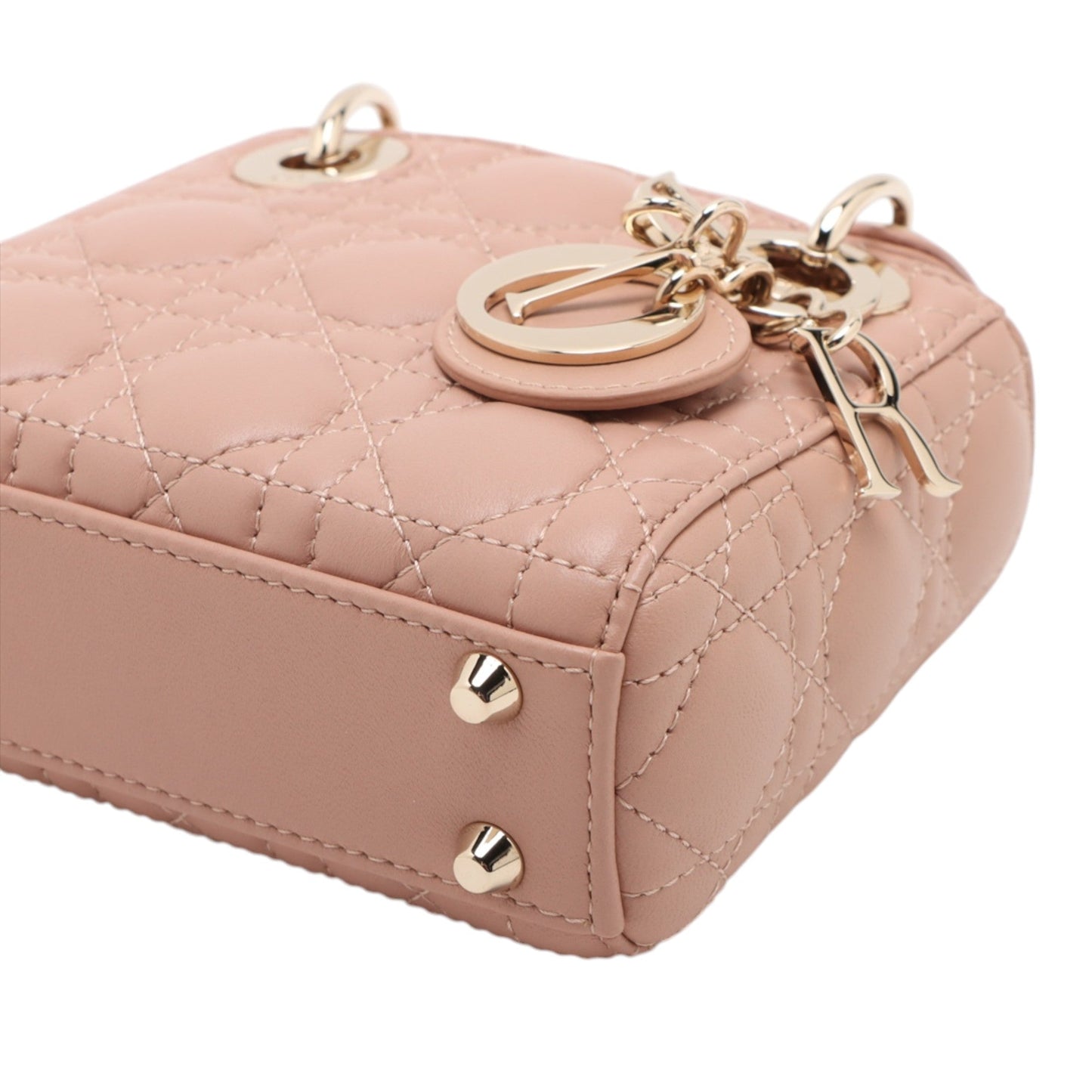 Dior Micro Lambskin Cannage Lady Dior