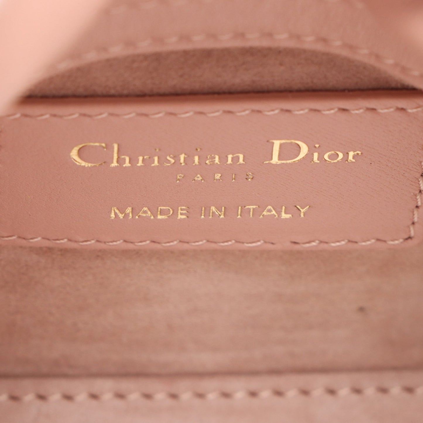 Dior Micro Lambskin Cannage Lady Dior