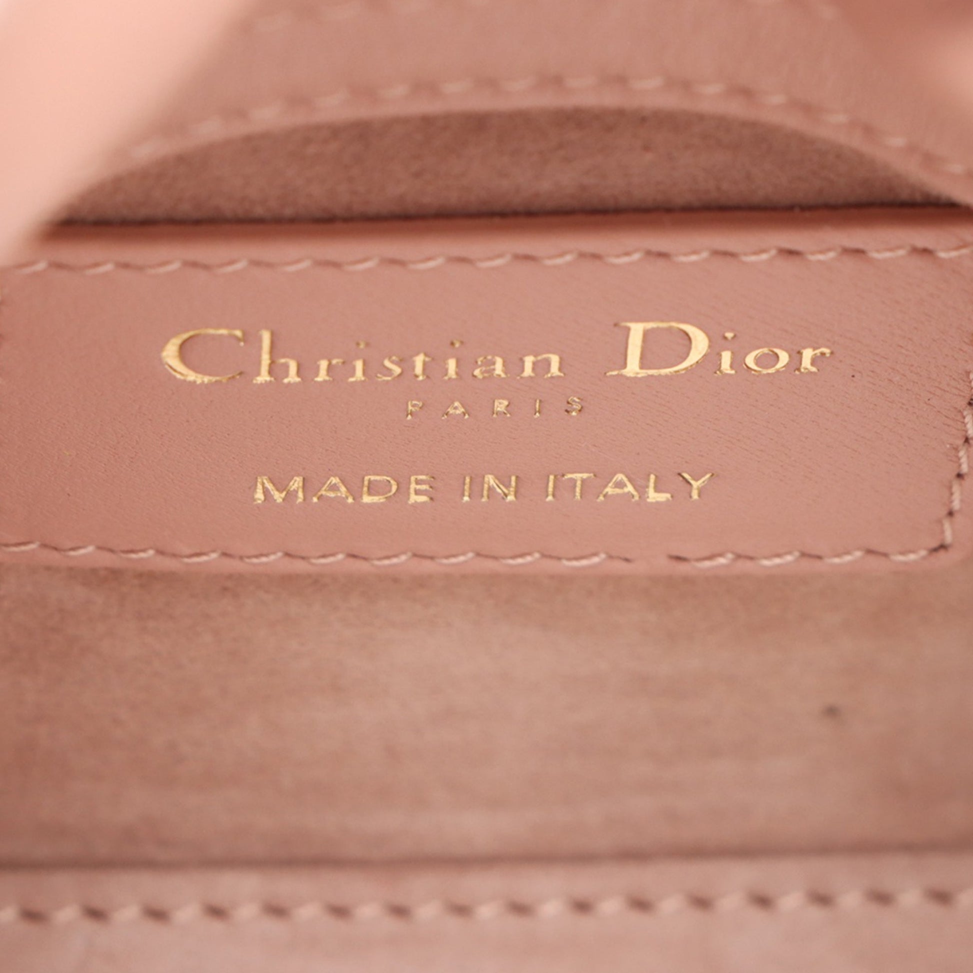 Dior Micro Lambskin Cannage Lady Dior