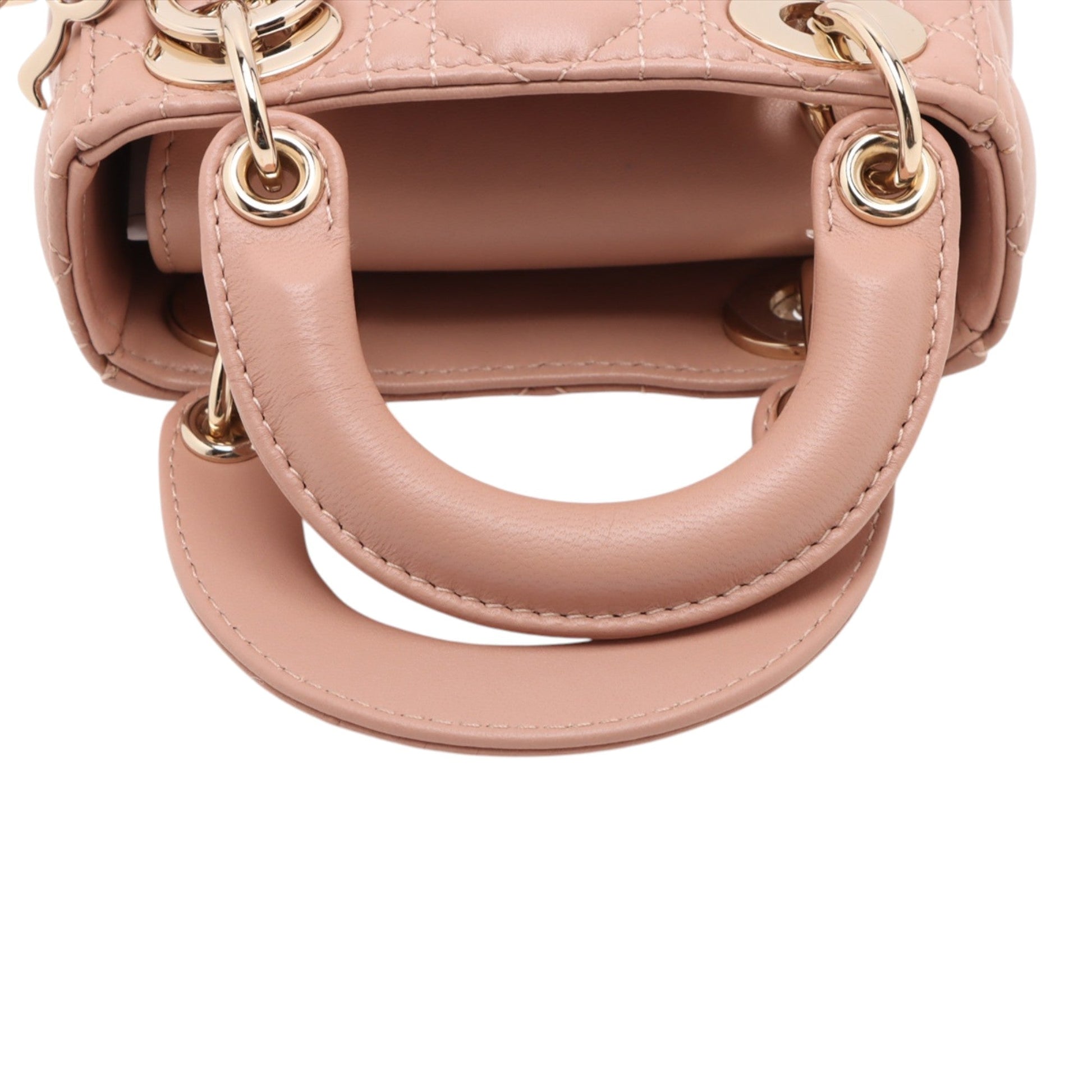 Dior Micro Lambskin Cannage Lady Dior
