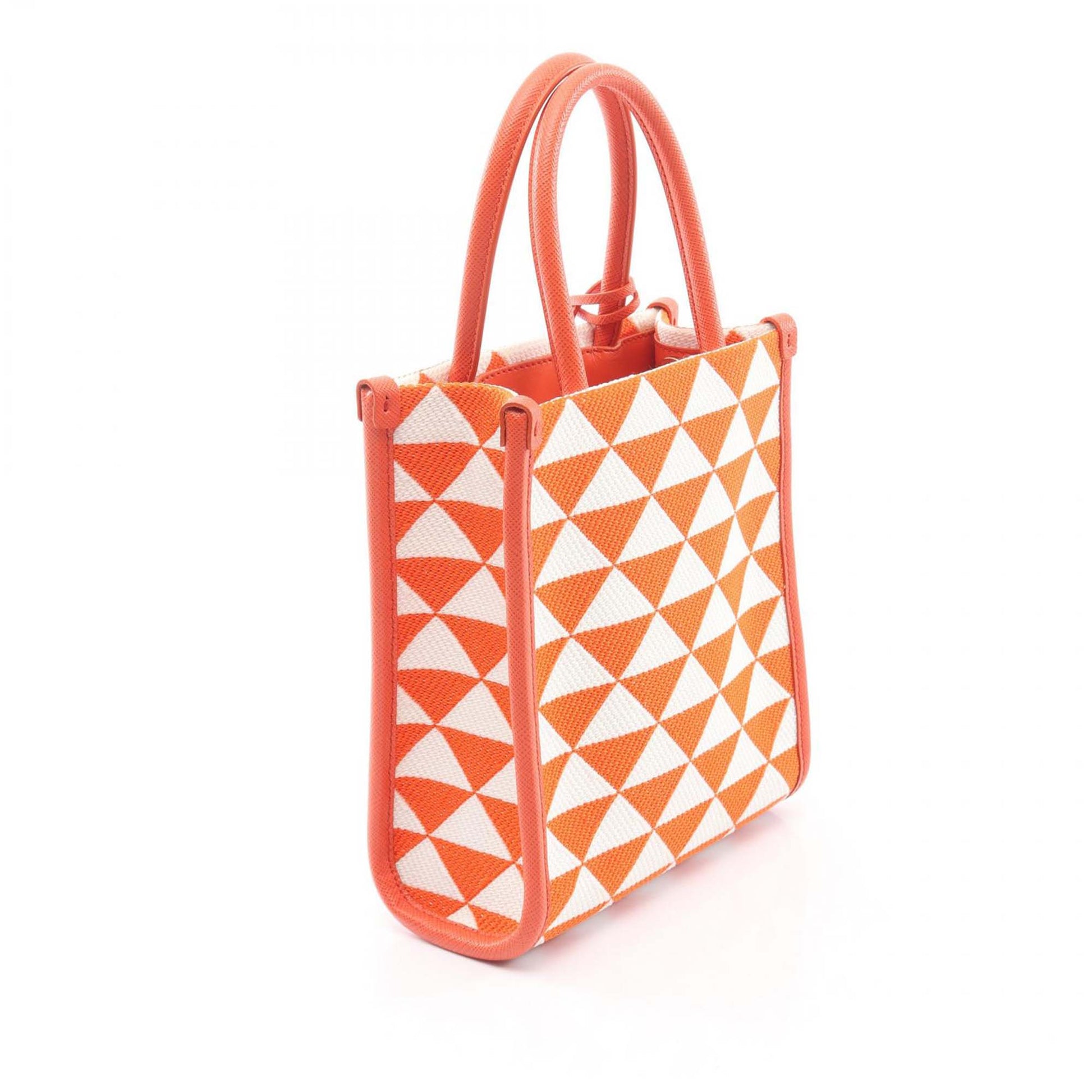 Prada Mini Symbole Triangolo Tote