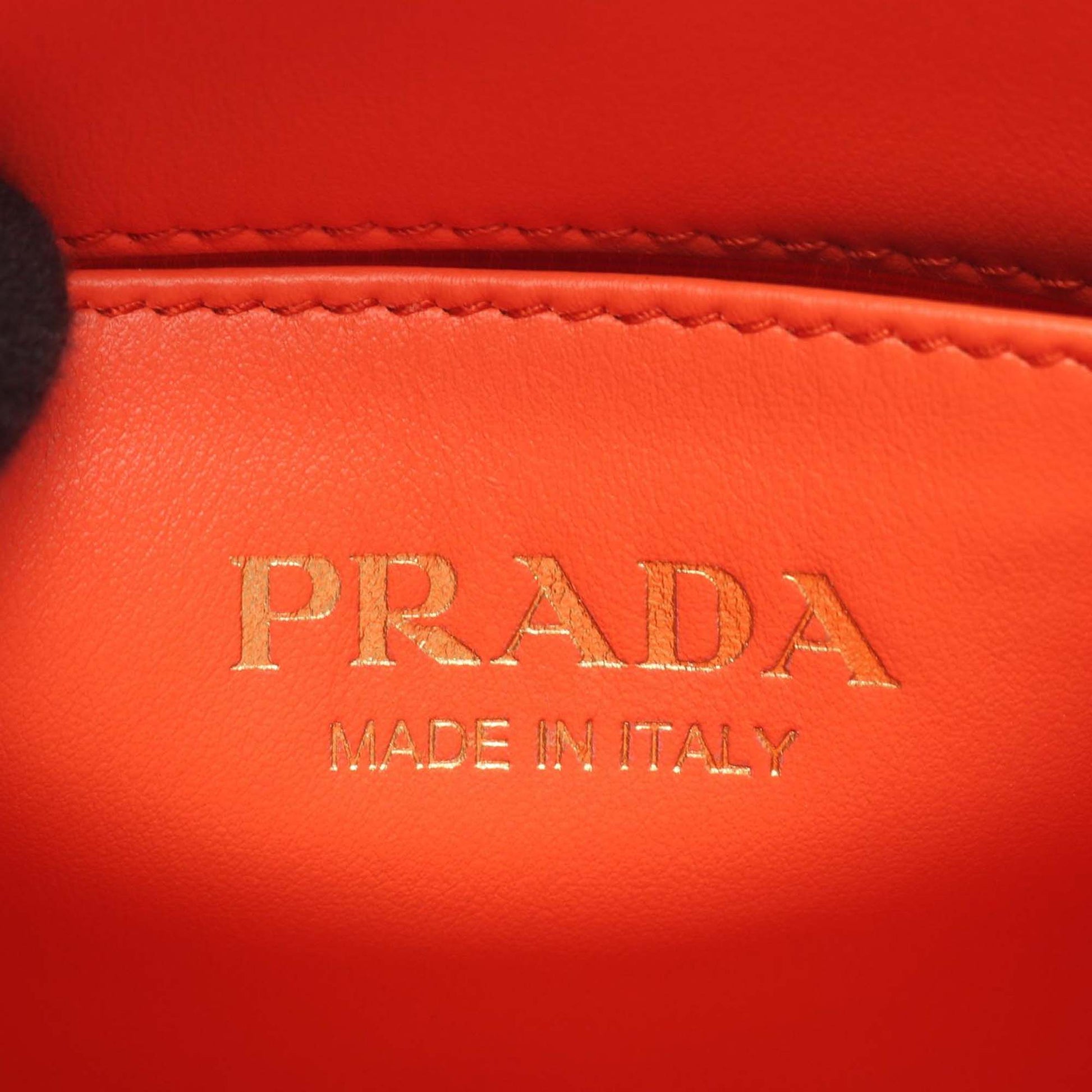 Prada Mini Symbole Triangolo Tote