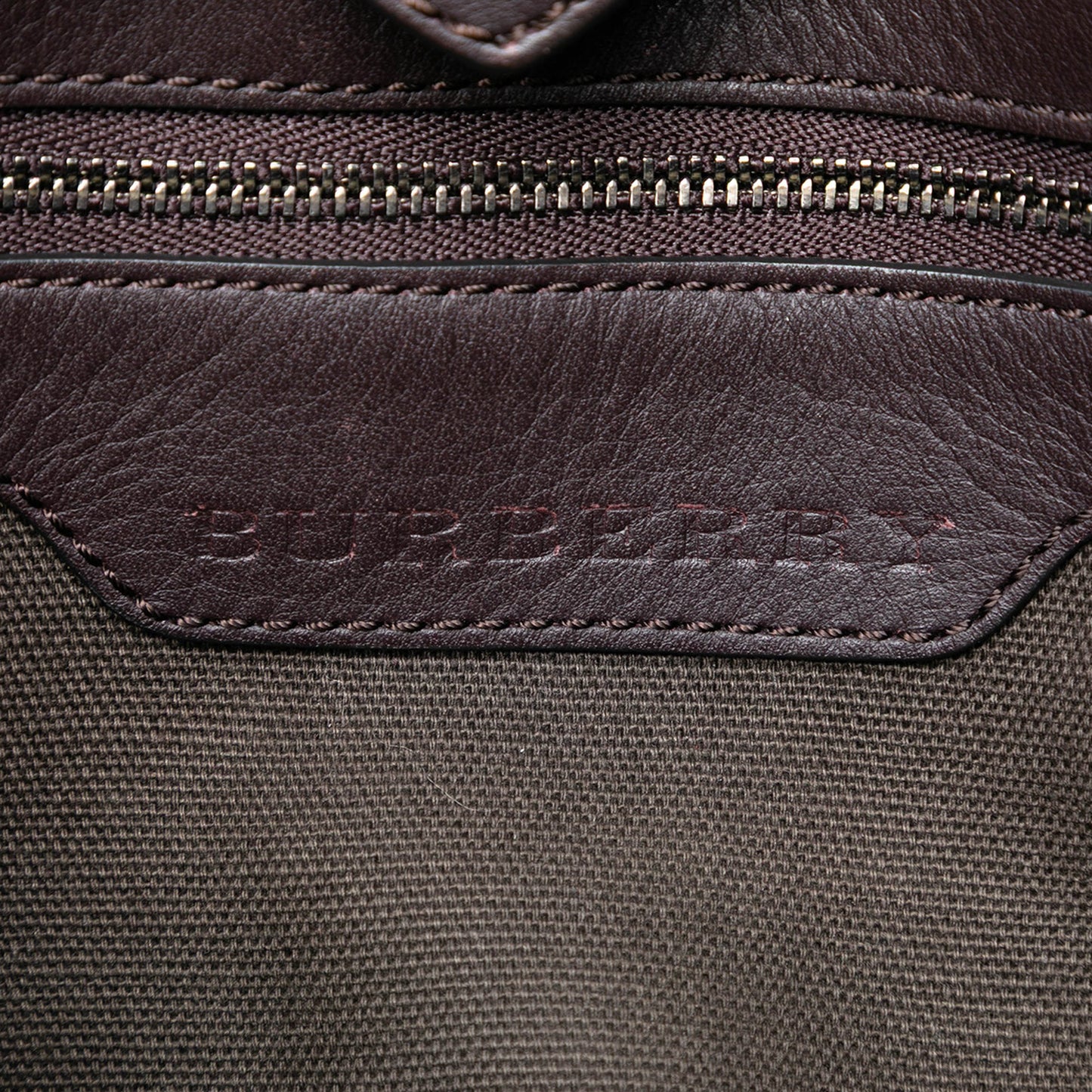 Burberry Small Smoke Check Coated Canvas Northfield Satchel
