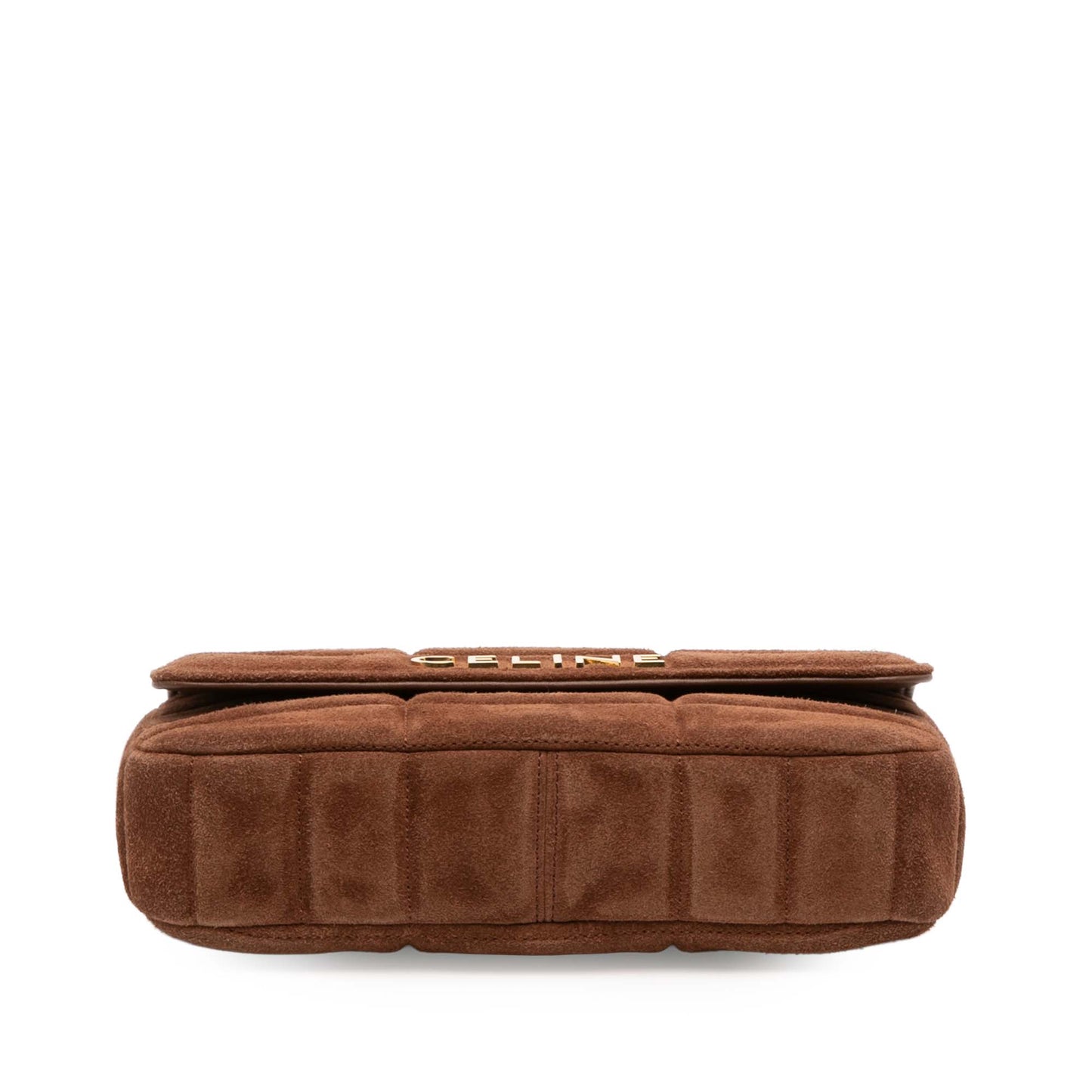 Celine Suede Monochrome Shoulder Bag