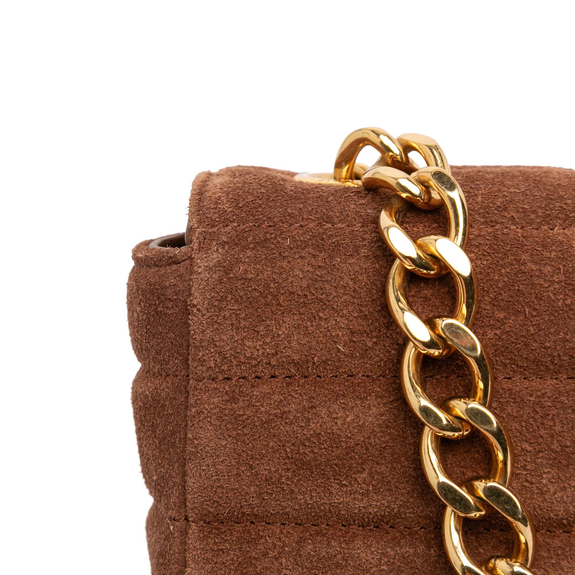 Celine Suede Monochrome Shoulder Bag