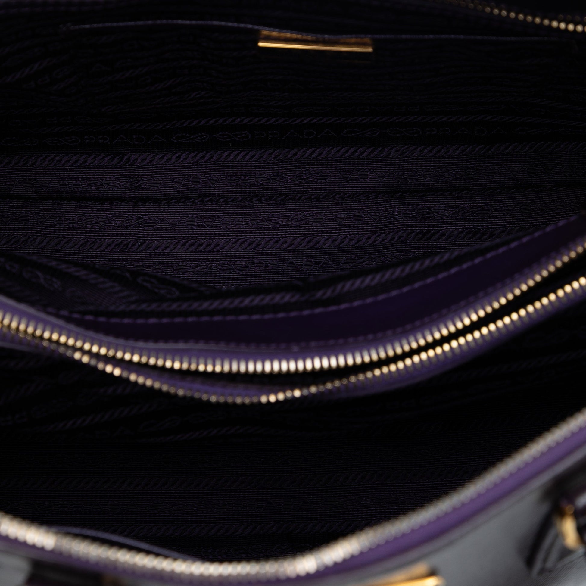 Large Saffiano Vernice Promenade Satchel