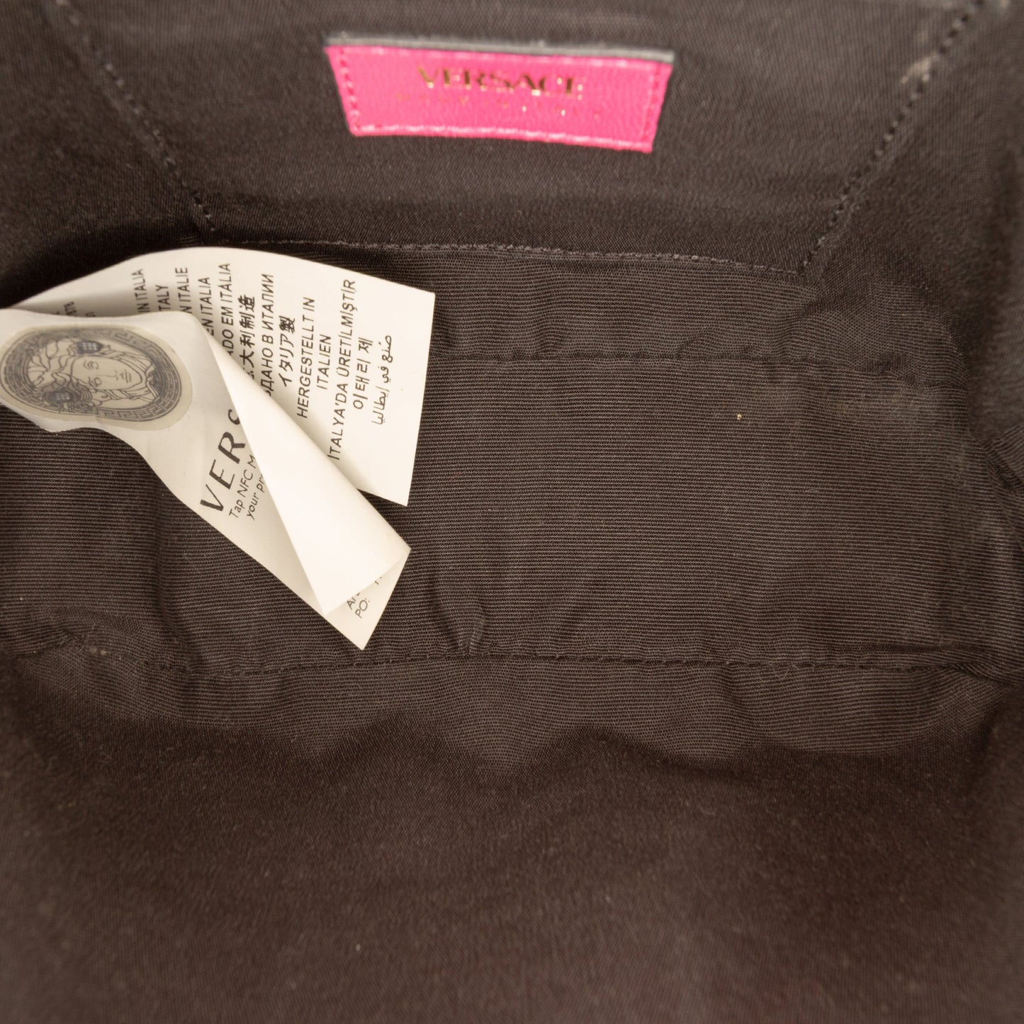 Quilted Lambskin La Medusa Camera Bag