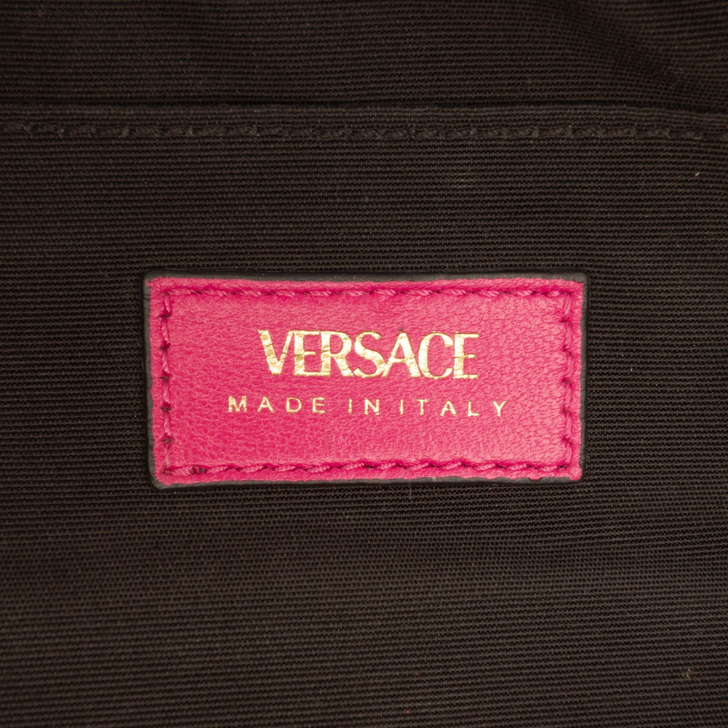 Quilted Lambskin La Medusa Camera Bag