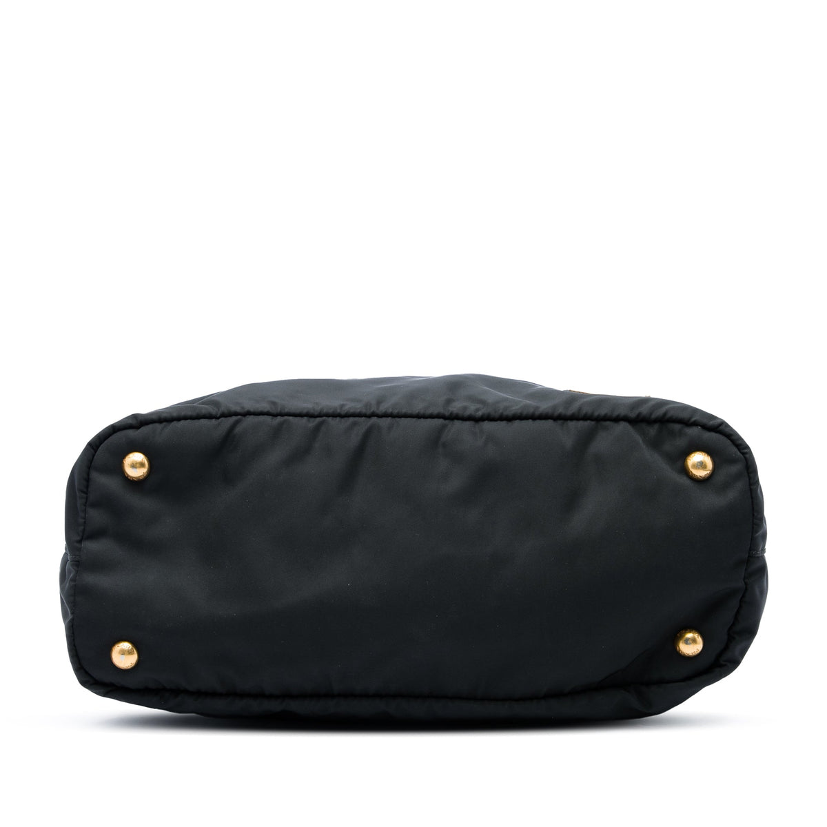 Prada Tessuto Zip Top Convertible Tote — Black