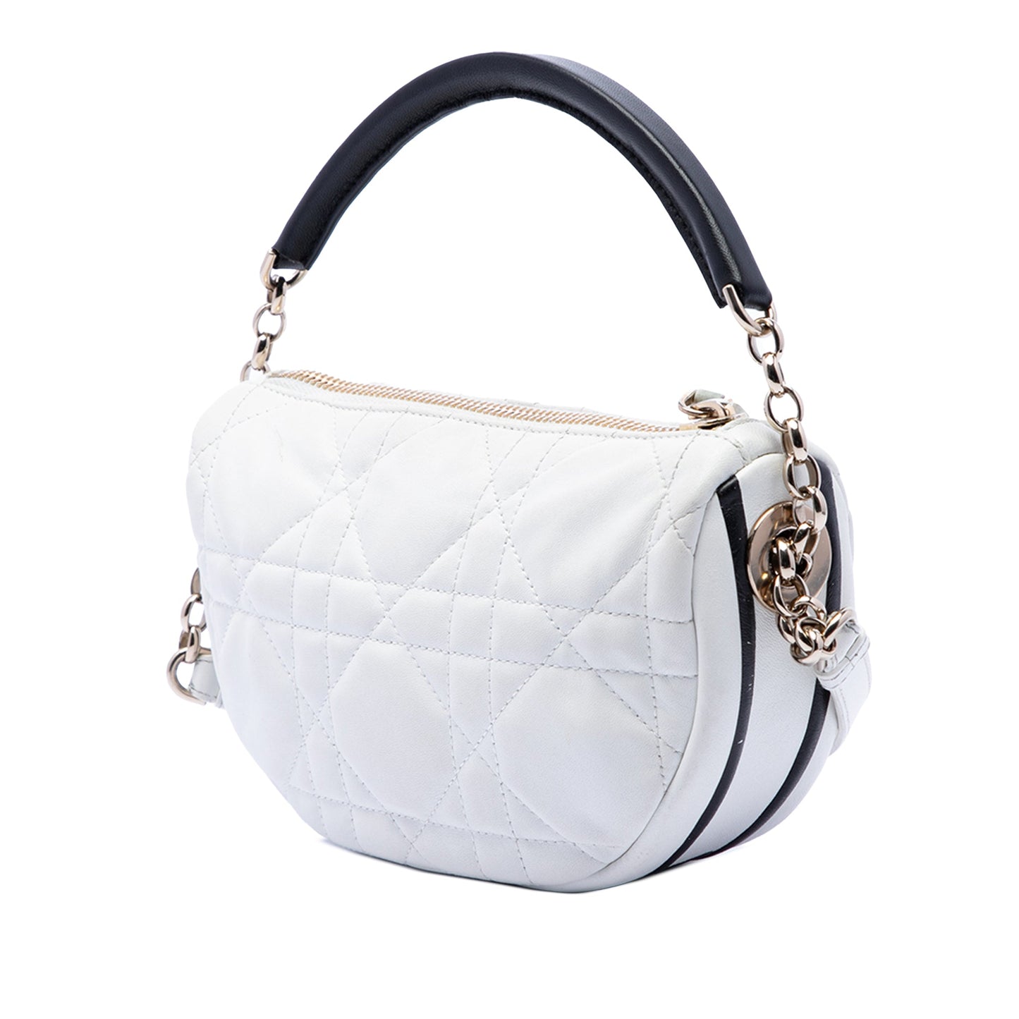 Dior Small Lambskin Cannage Dior Vibe Hobo
