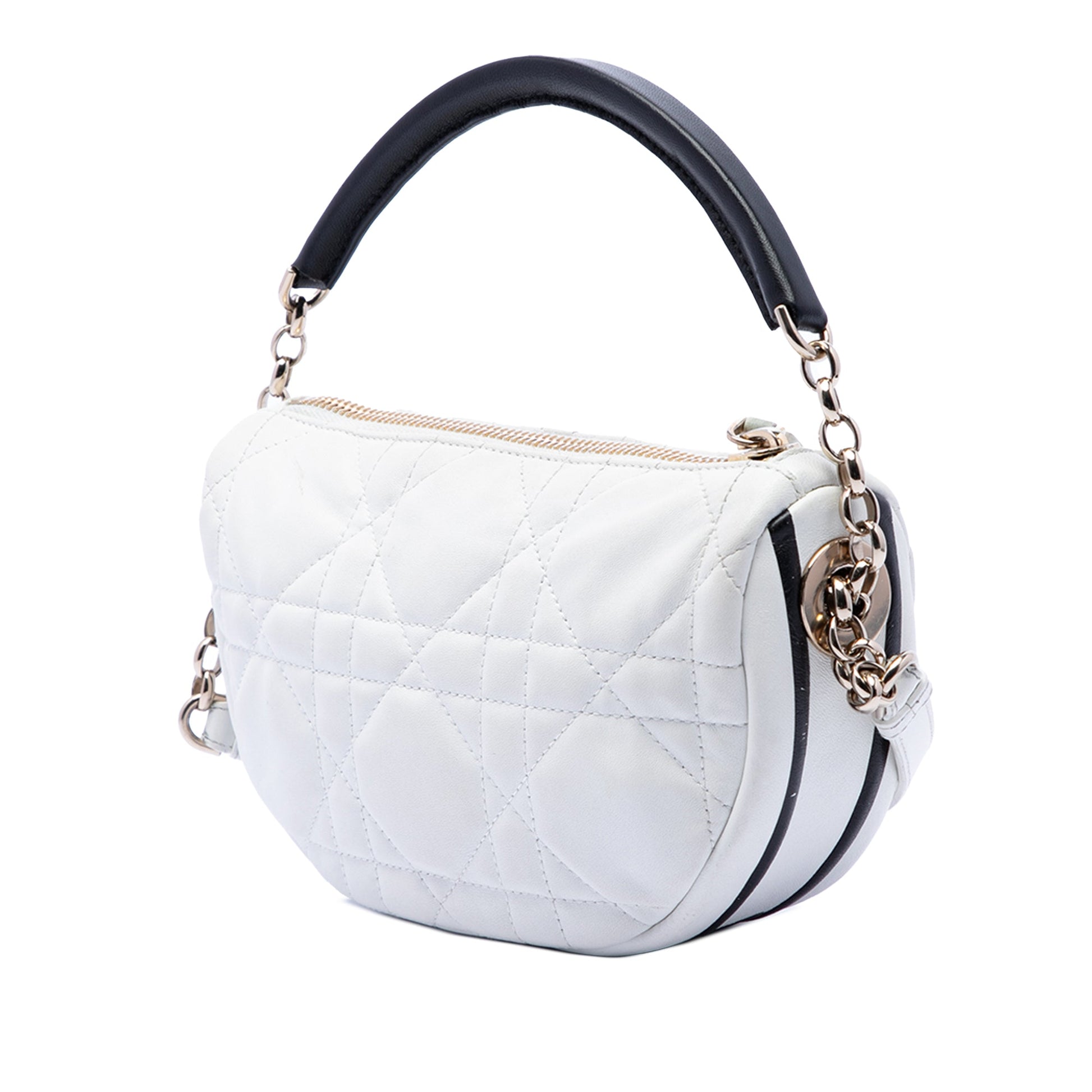 Dior Small Lambskin Cannage Dior Vibe Hobo