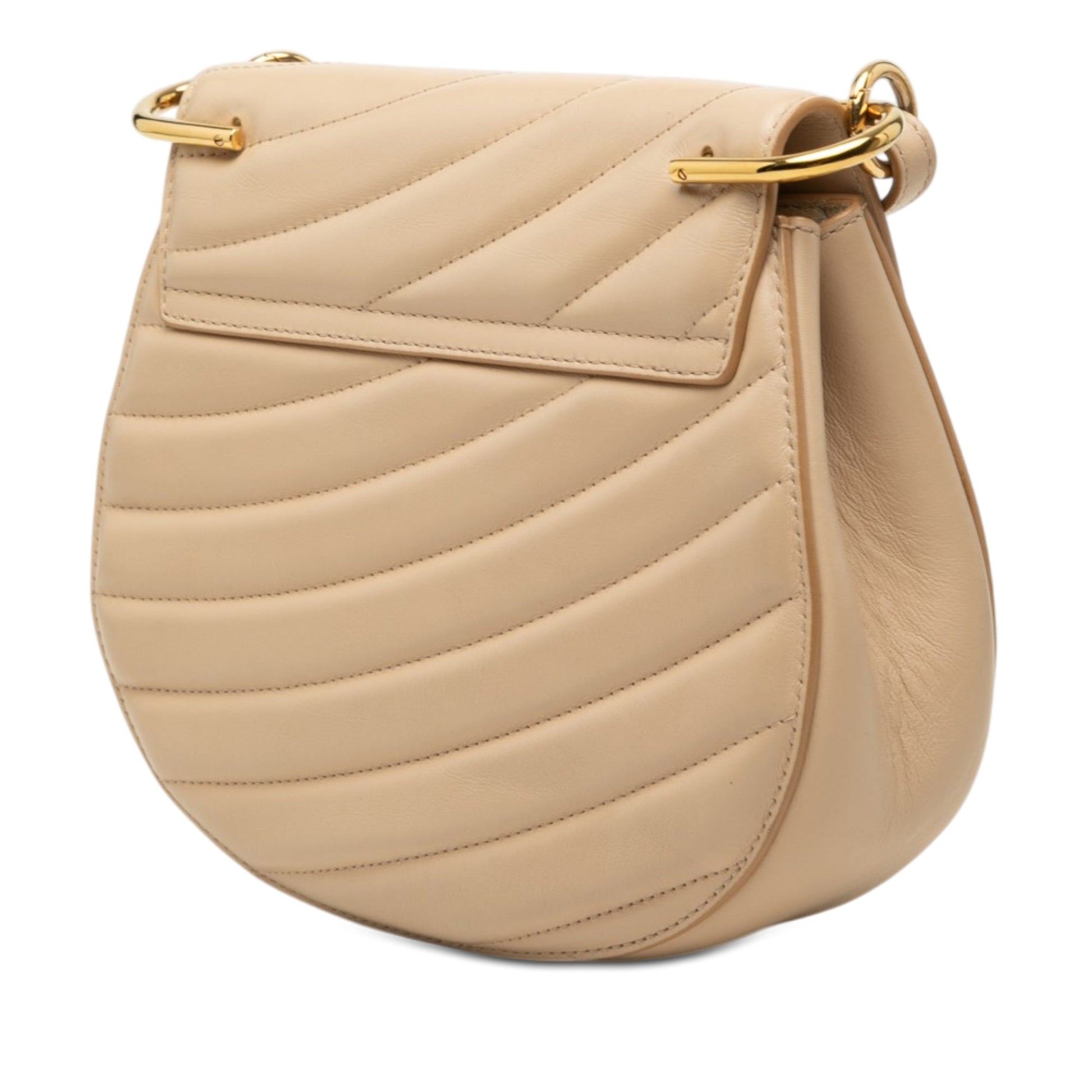 Chloé Small Quilted Leather Drew Bijou Crossbody