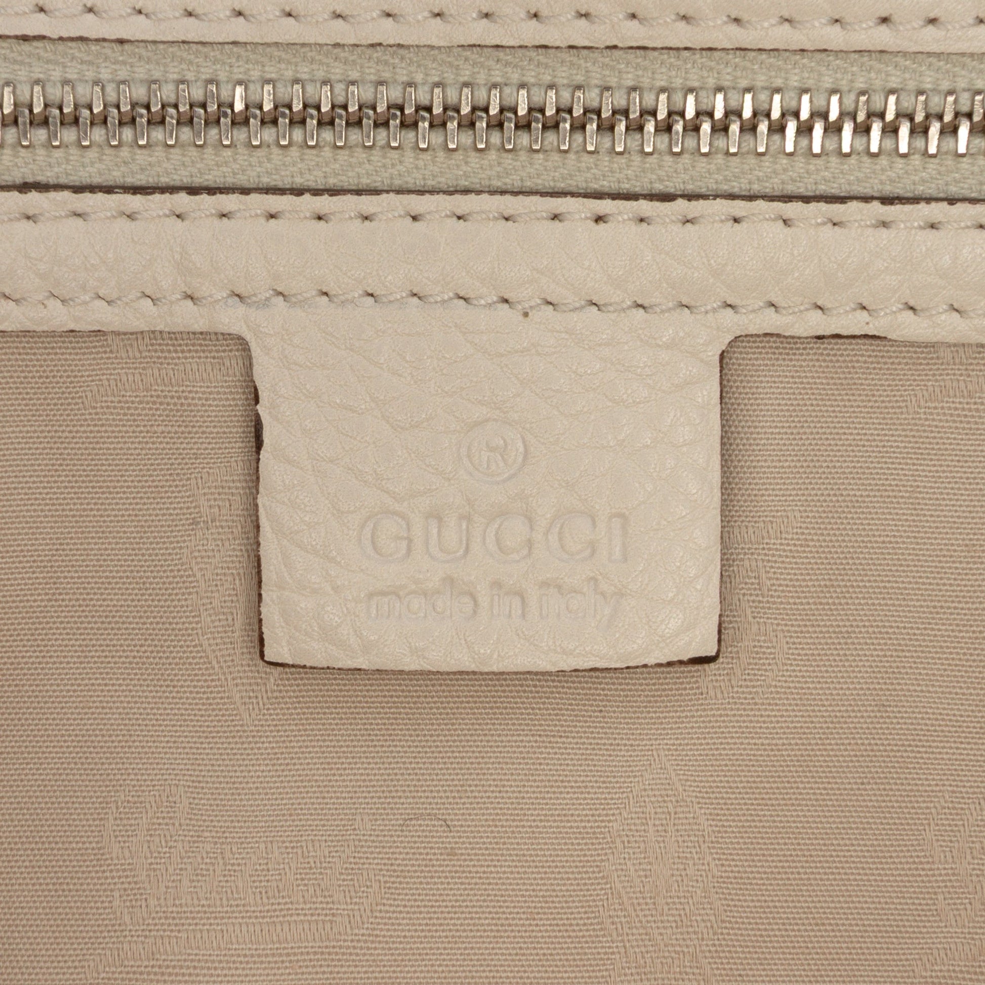 Gucci Medium GG Canvas Bamboo Libeccio Tote