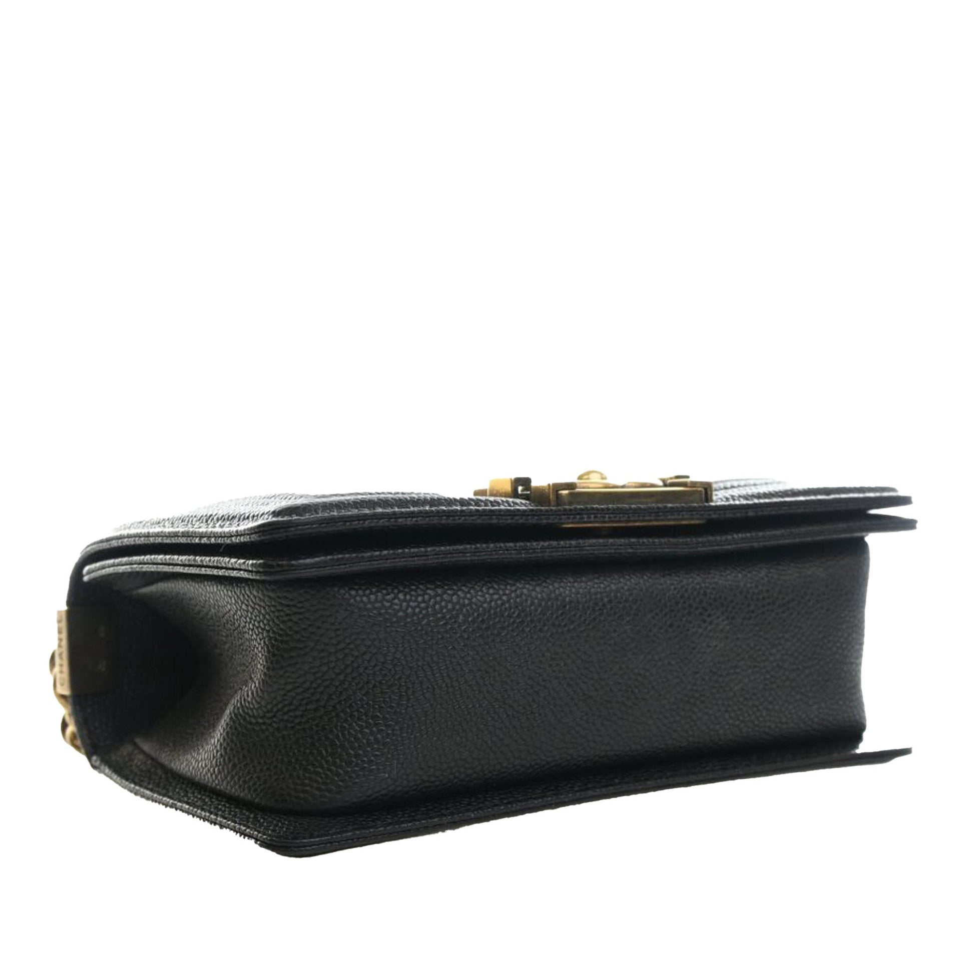Chanel Small Quilted Caviar Boy Flap
