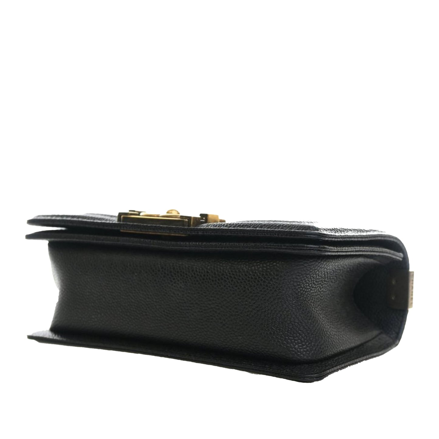 Chanel Small Quilted Caviar Boy Flap