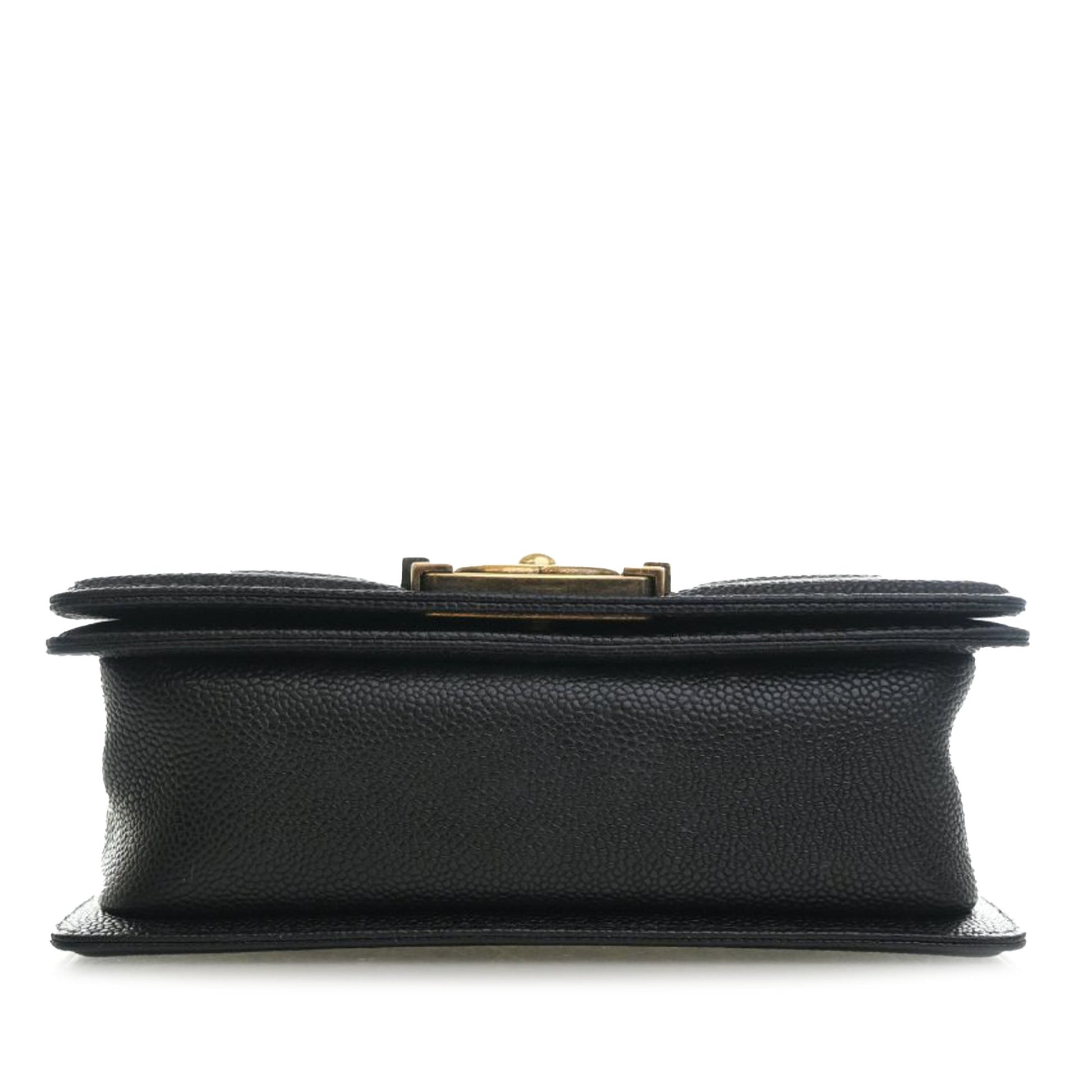 Chanel Small Quilted Caviar Boy Flap