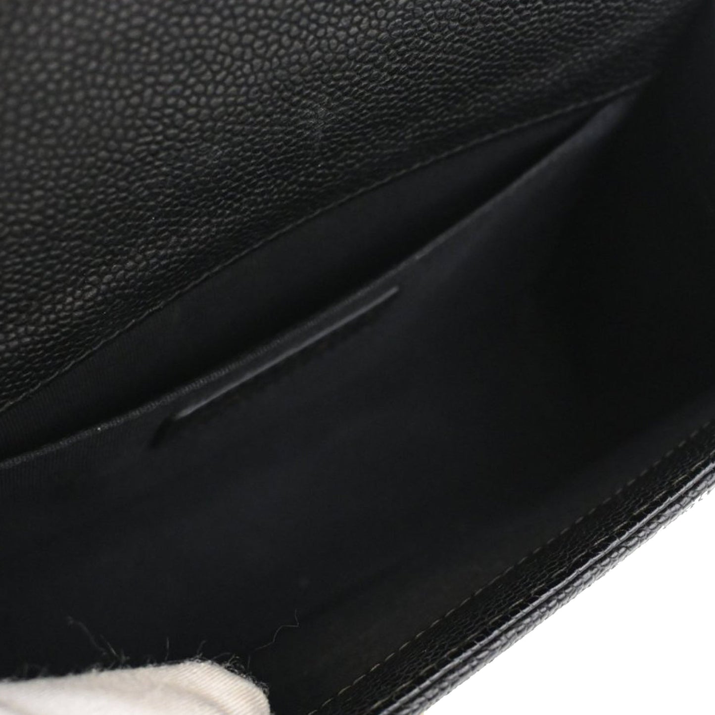 Chanel Small Quilted Caviar Boy Flap
