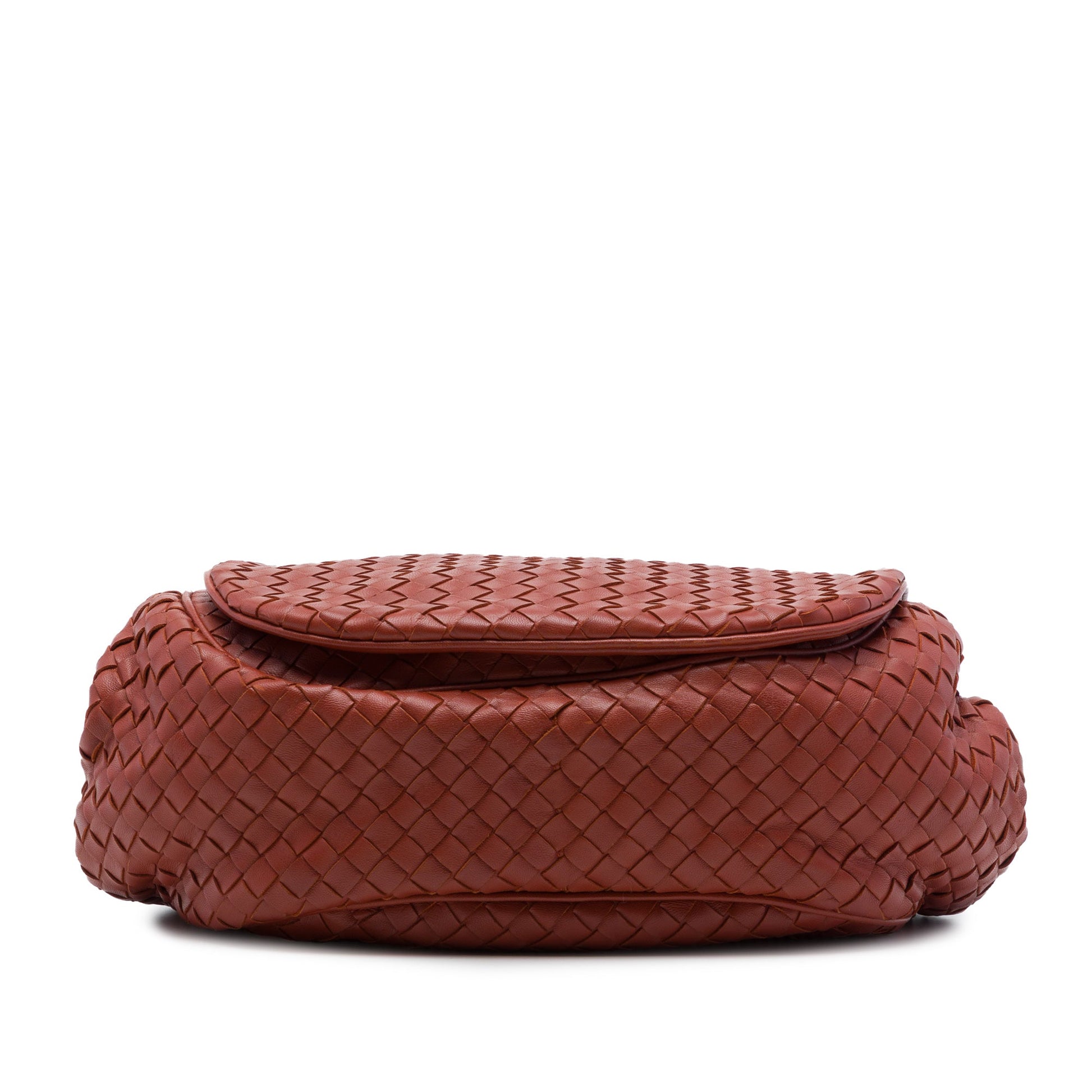 Bottega Veneta Nappa Intrecciato Flap Crossbody