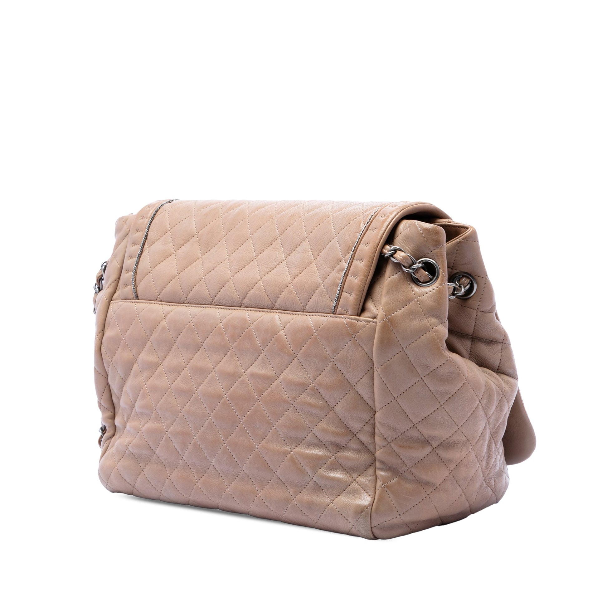 Chanel Large Quilted Calfskin Istanbul Accordion Flap