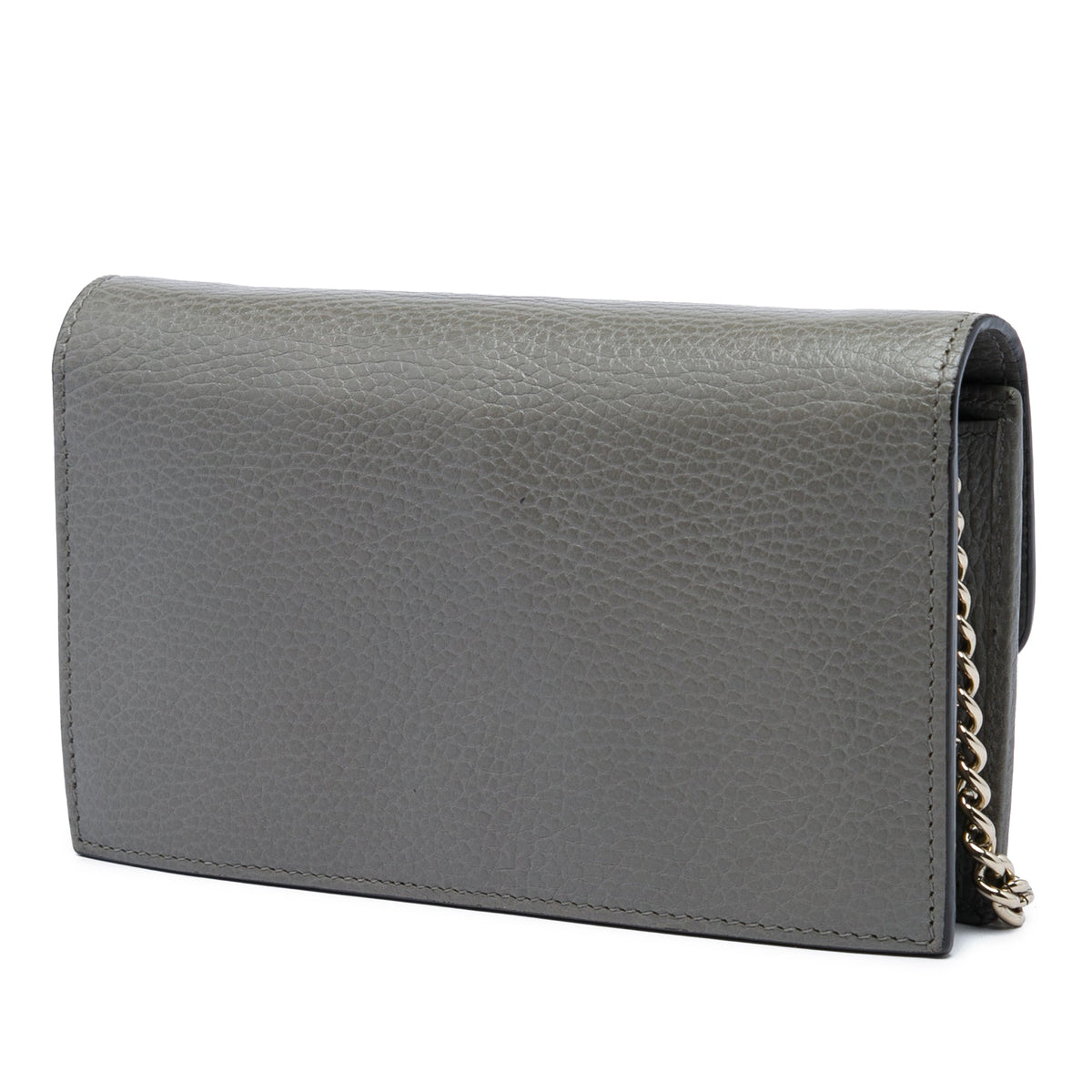 Gucci Dollar Calfskin Interlocking G Wallet on Chain
