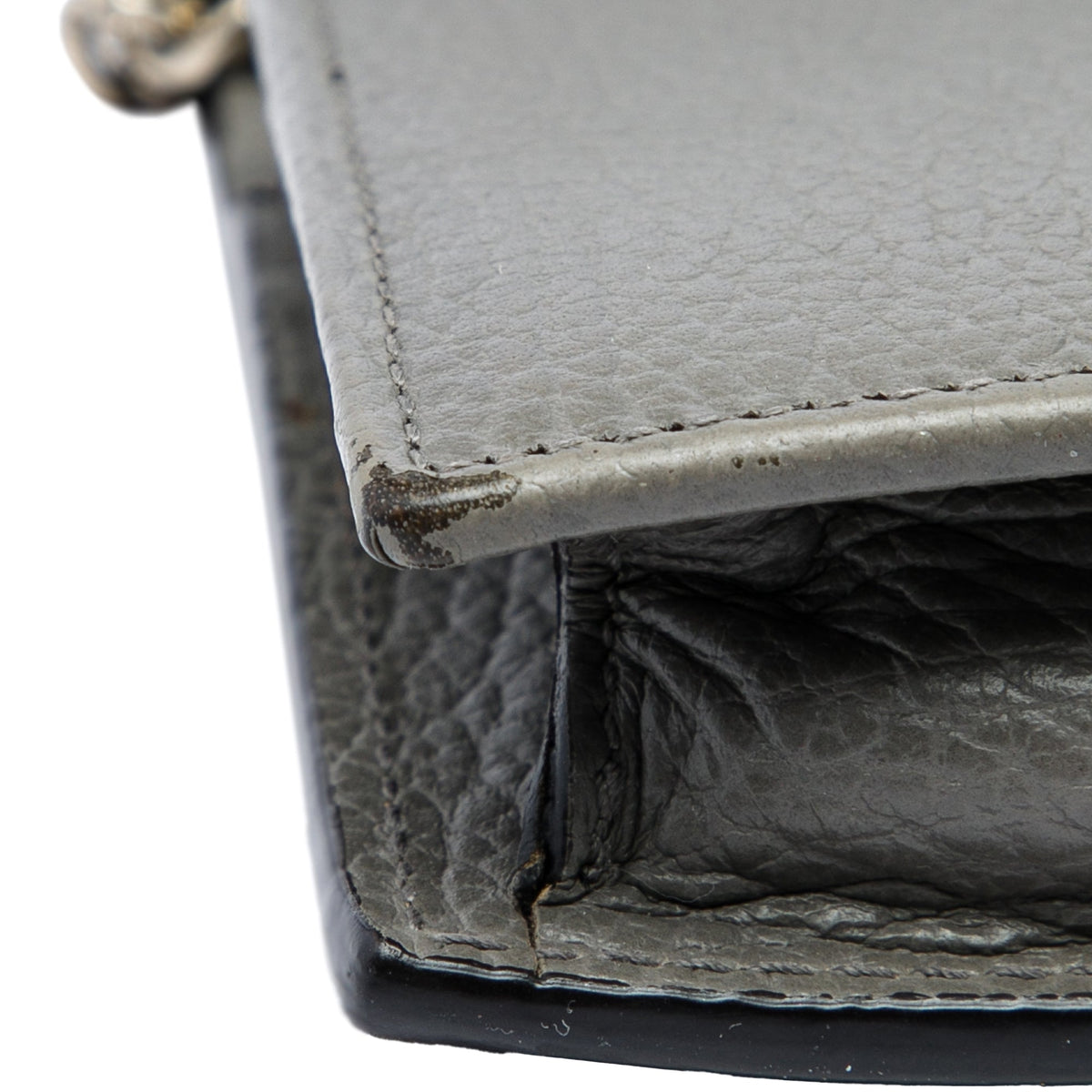 Gucci Dollar Calfskin Interlocking G Wallet on Chain