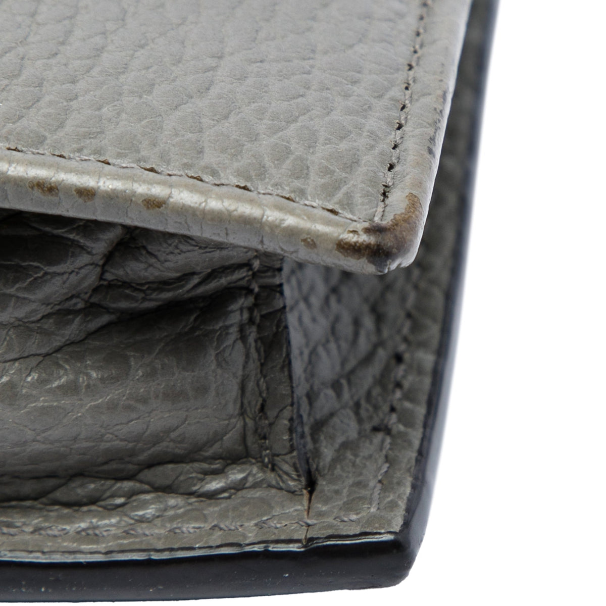 Gucci Dollar Calfskin Interlocking G Wallet on Chain