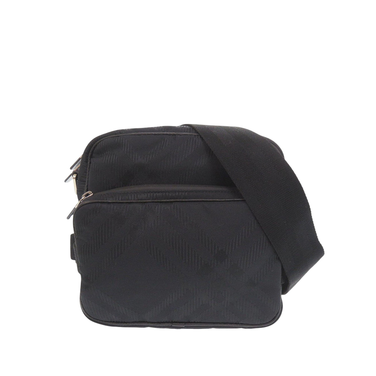 Burberry Tonal Check Nylon Crossbody